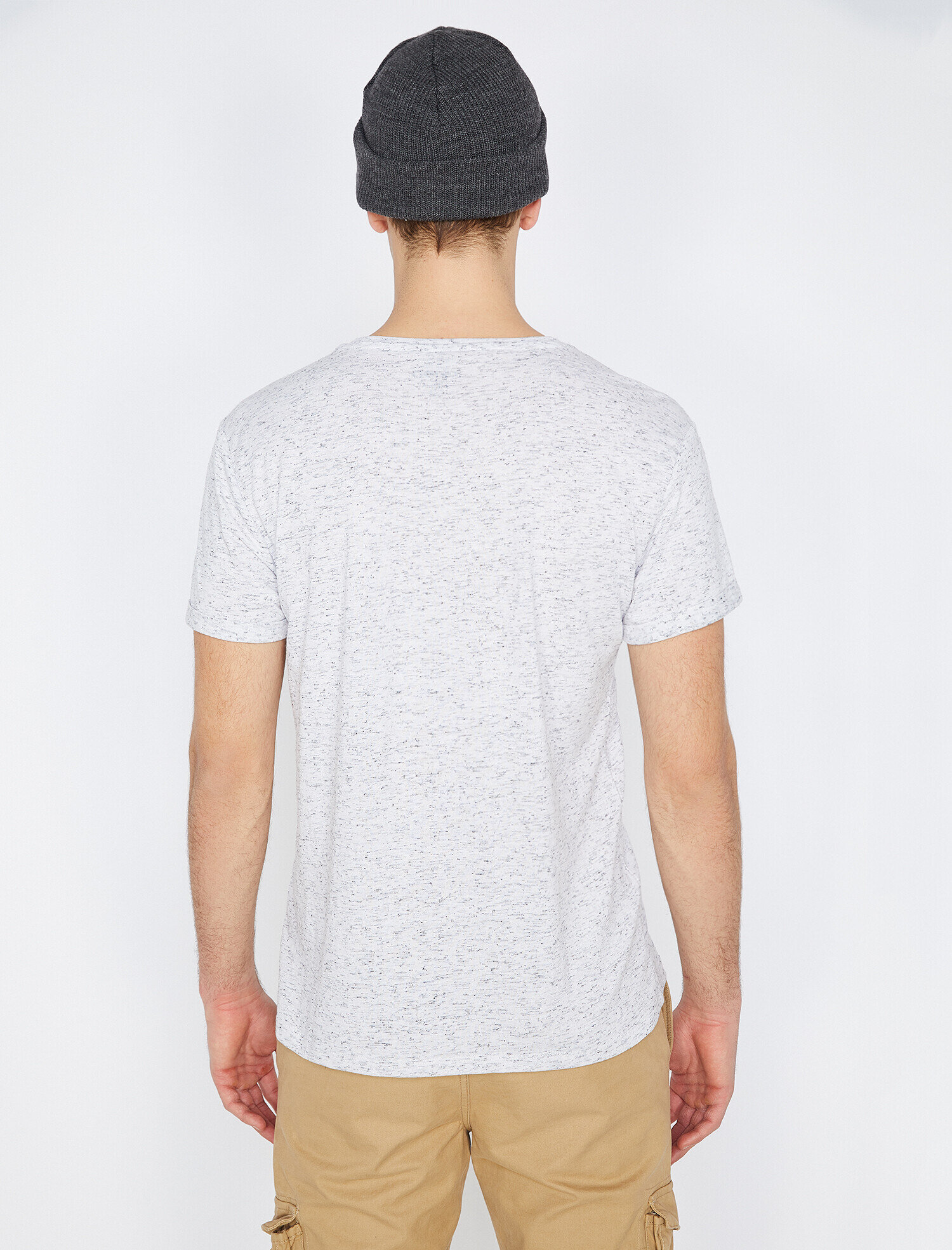   Cep Detaylı Tişört