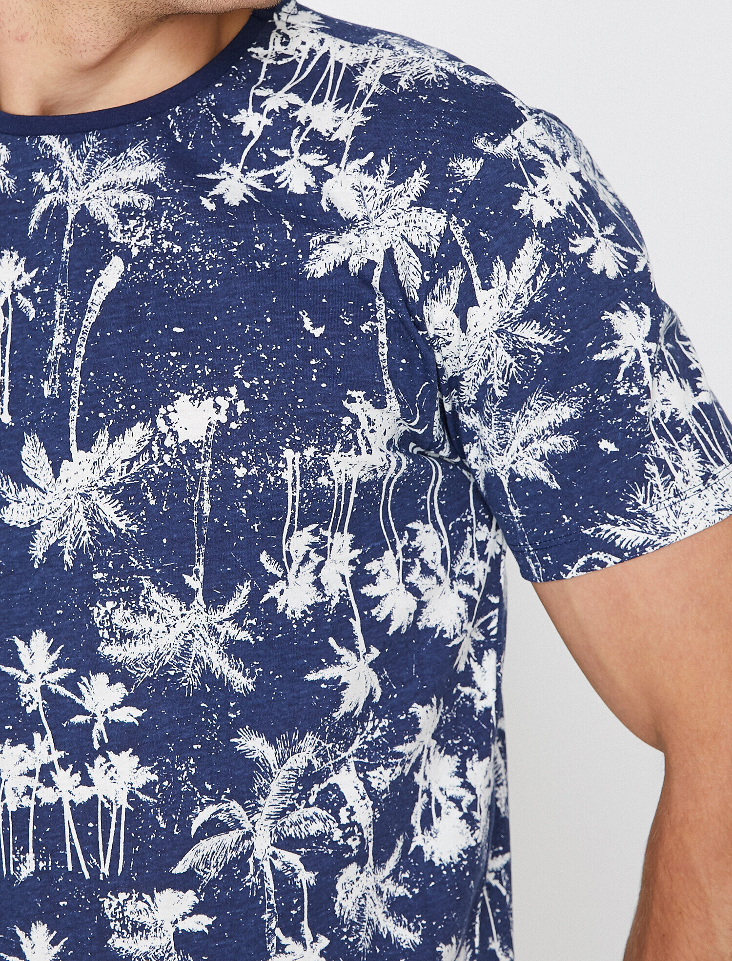   Desenli Tişört Kısa Kollu