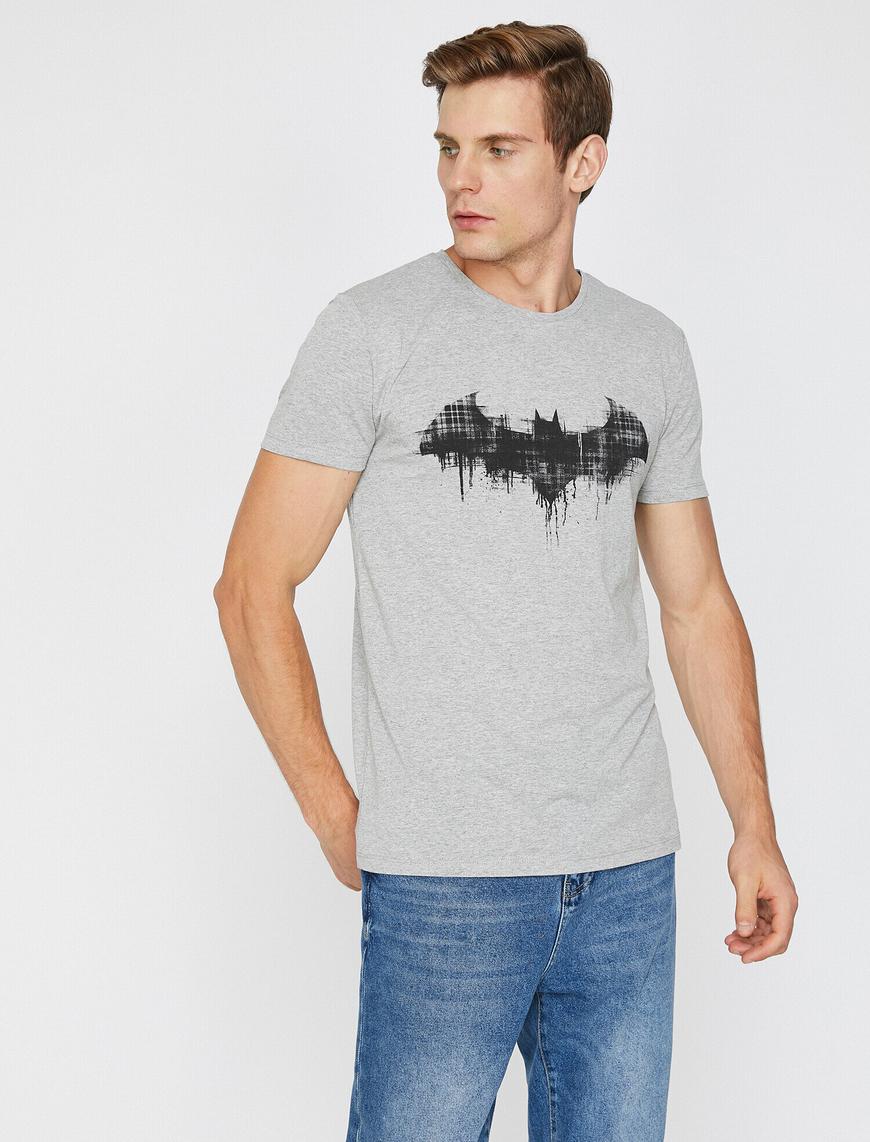   Batman Lisanslı Baskılı Tişört
