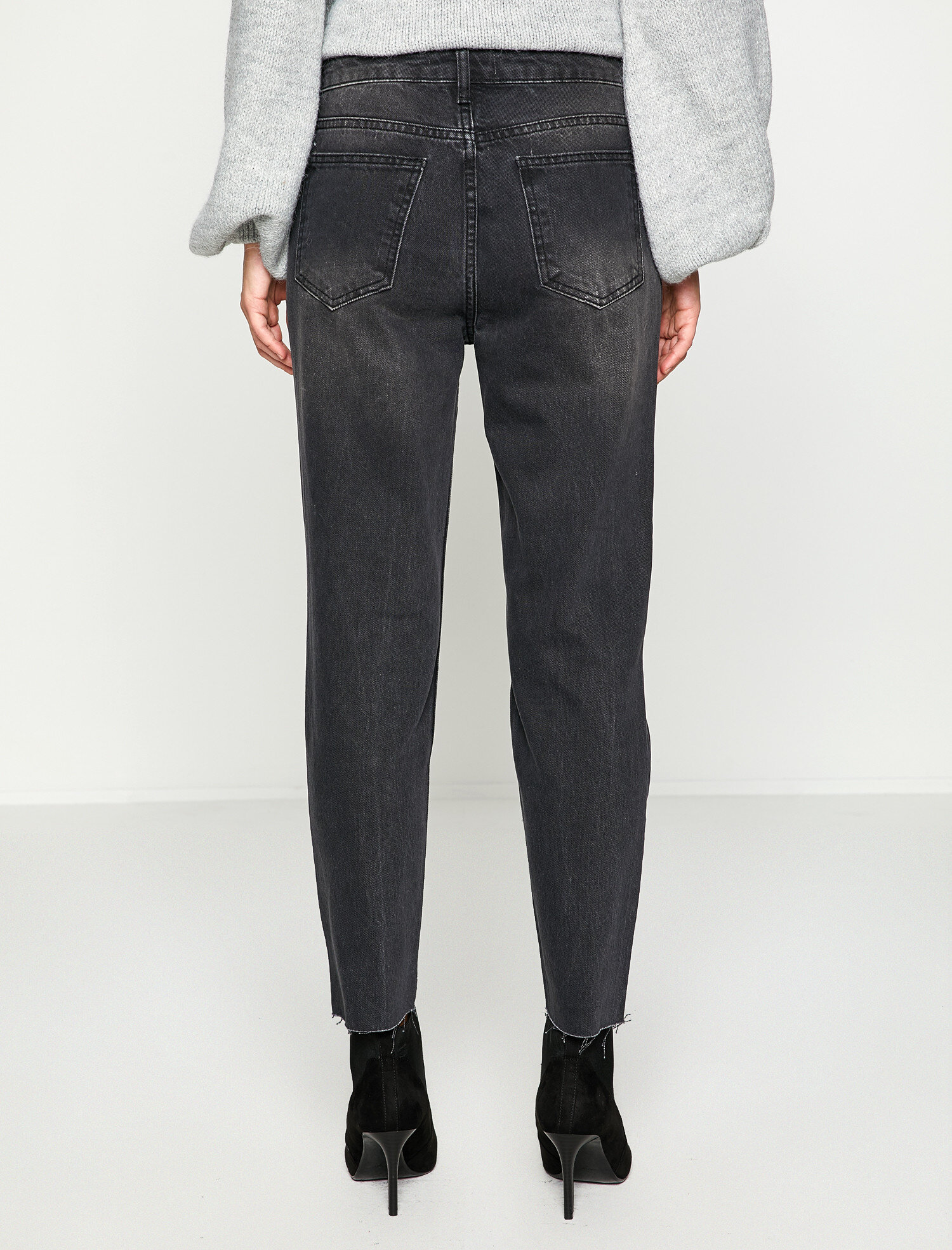 Boyfriend Jean - Rahat Kesim Düz Paça Pantolon