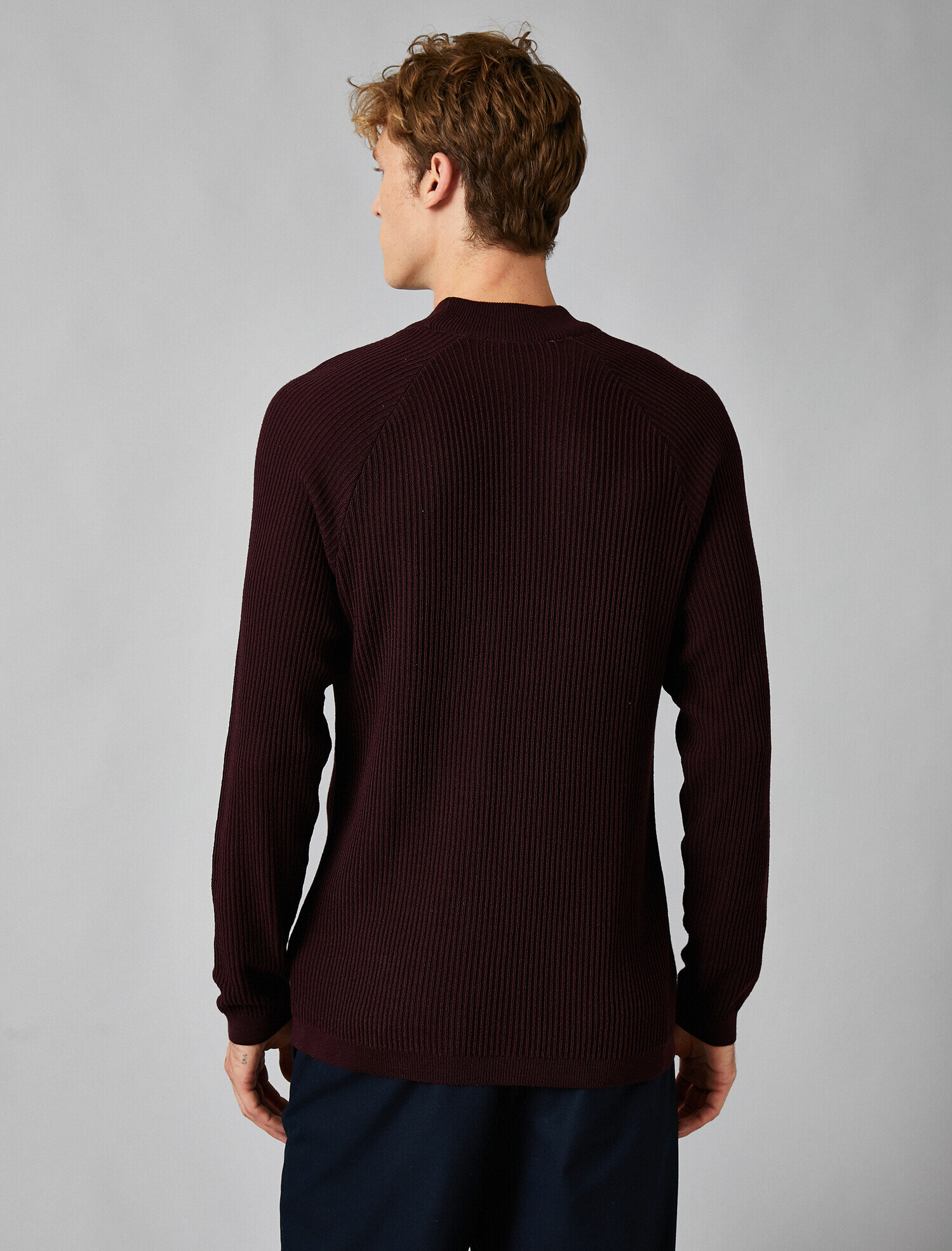   Yarım Balıkçı Yaka Uzun Kollu Triko Kazak