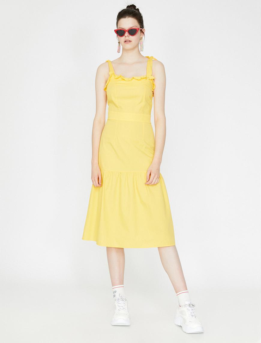   The Summer Bright Dress - Canlı & Yaz Rengi Elbise