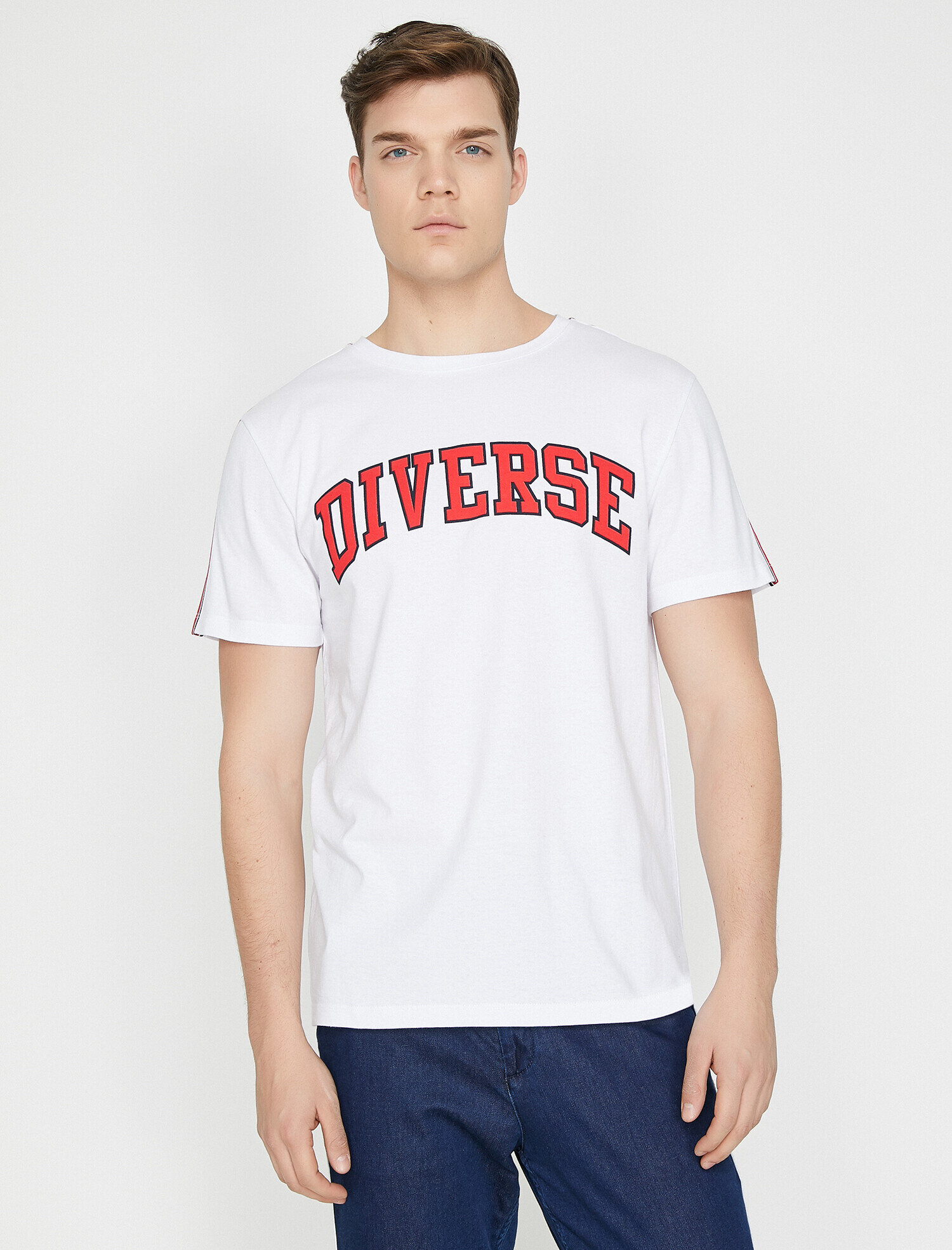   Baskılı Tişört Kısa Kollu