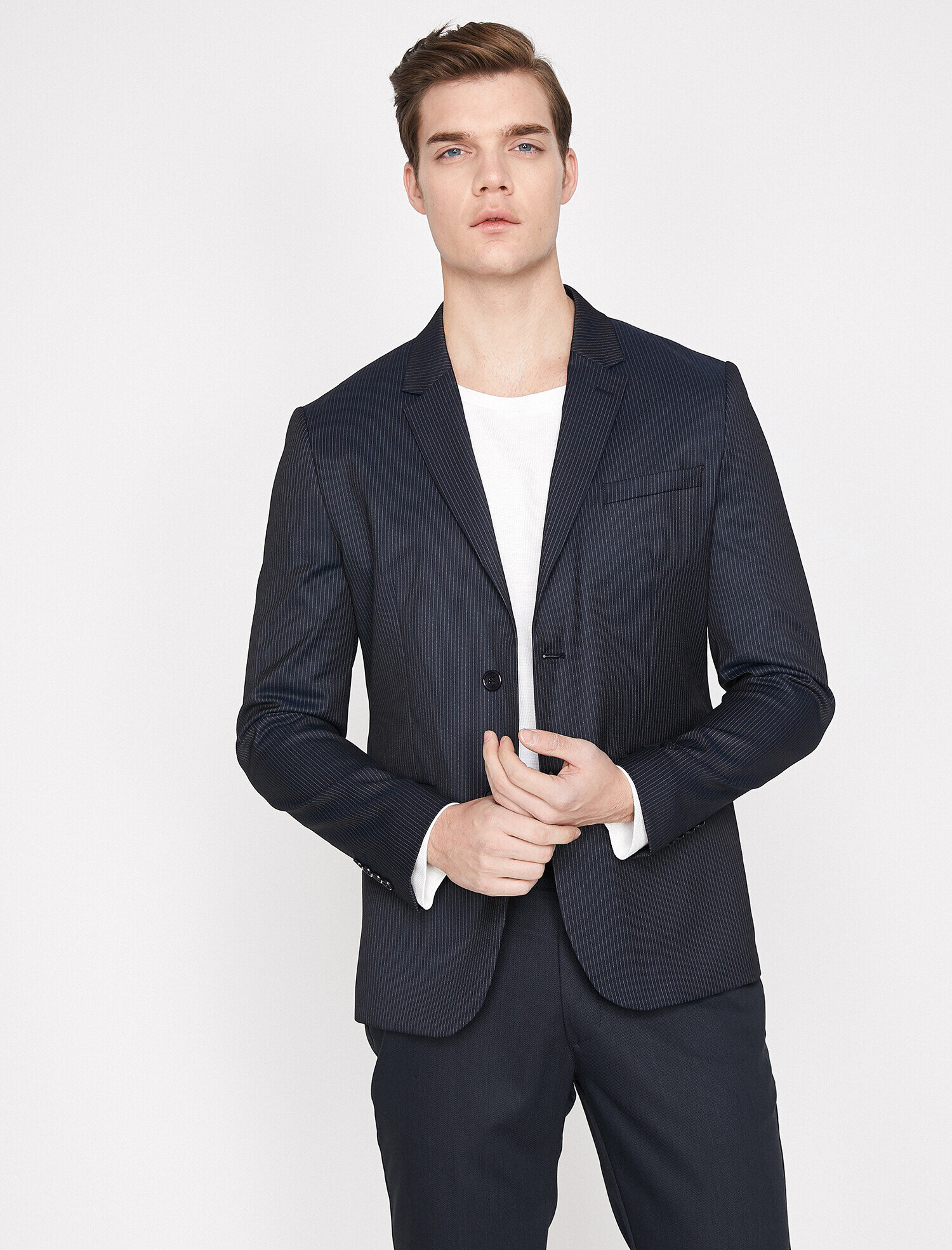 Cep Detaylı Blazer Ceket