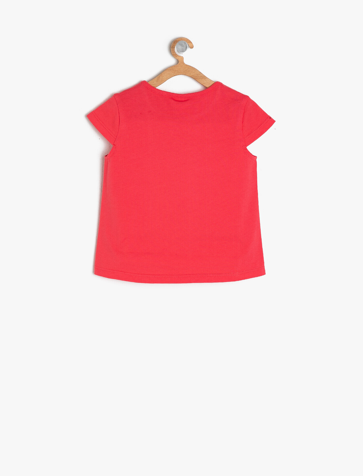  Kız Bebek Baskılı Tişört Kısa Kollu