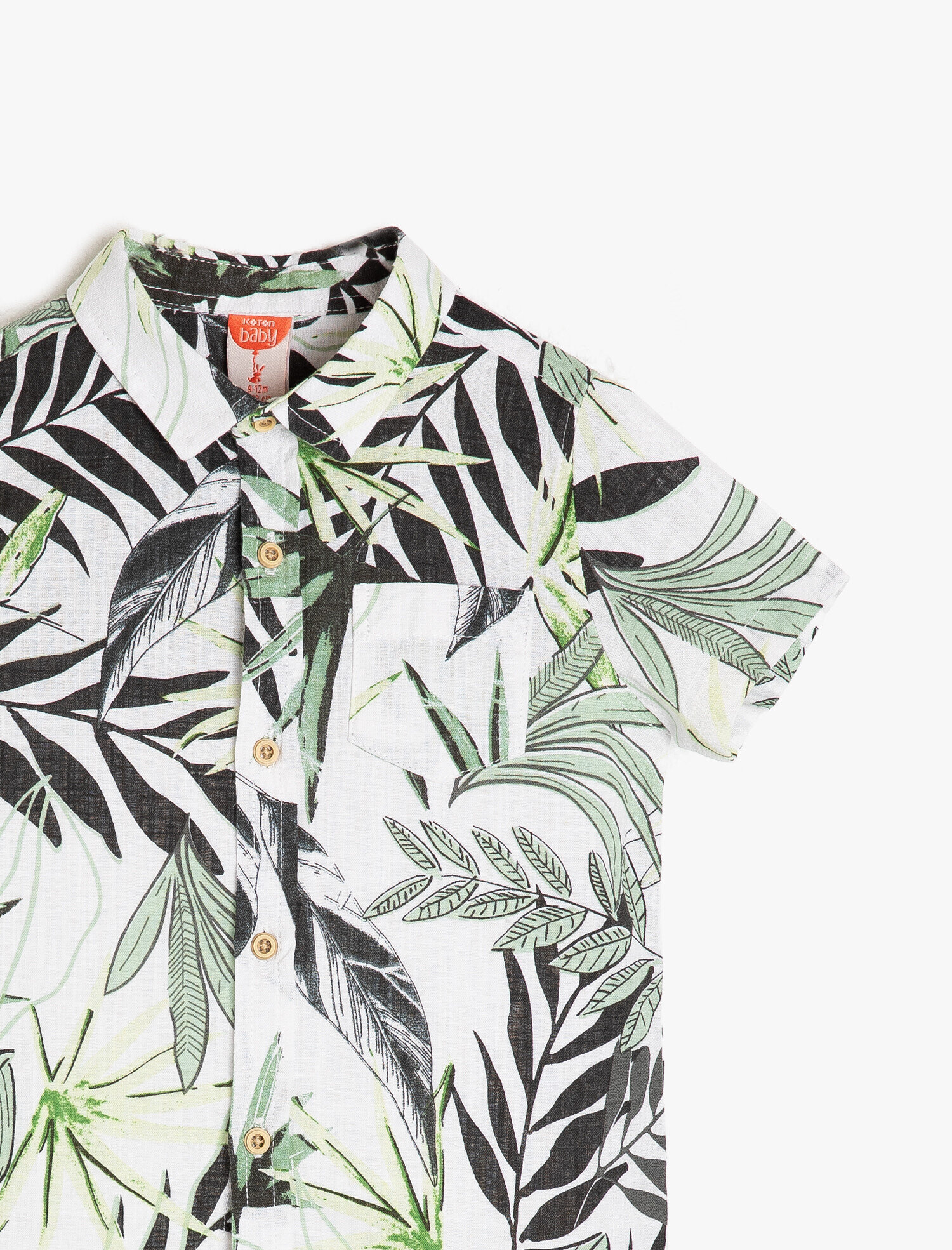 Erkek Bebek Desenli Gömlek