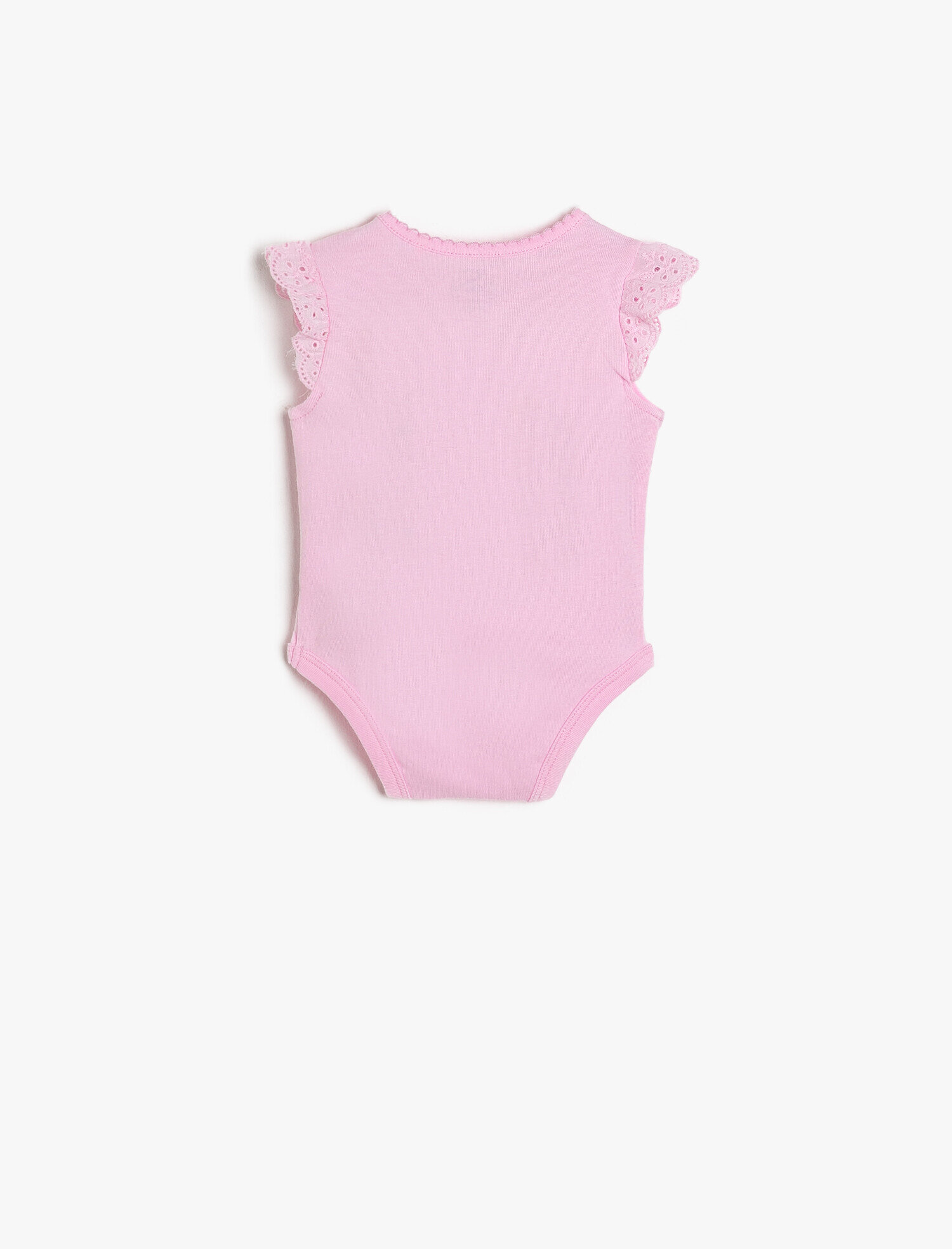  Kız Bebek Dantel Detaylı Çıtçıtlı Body