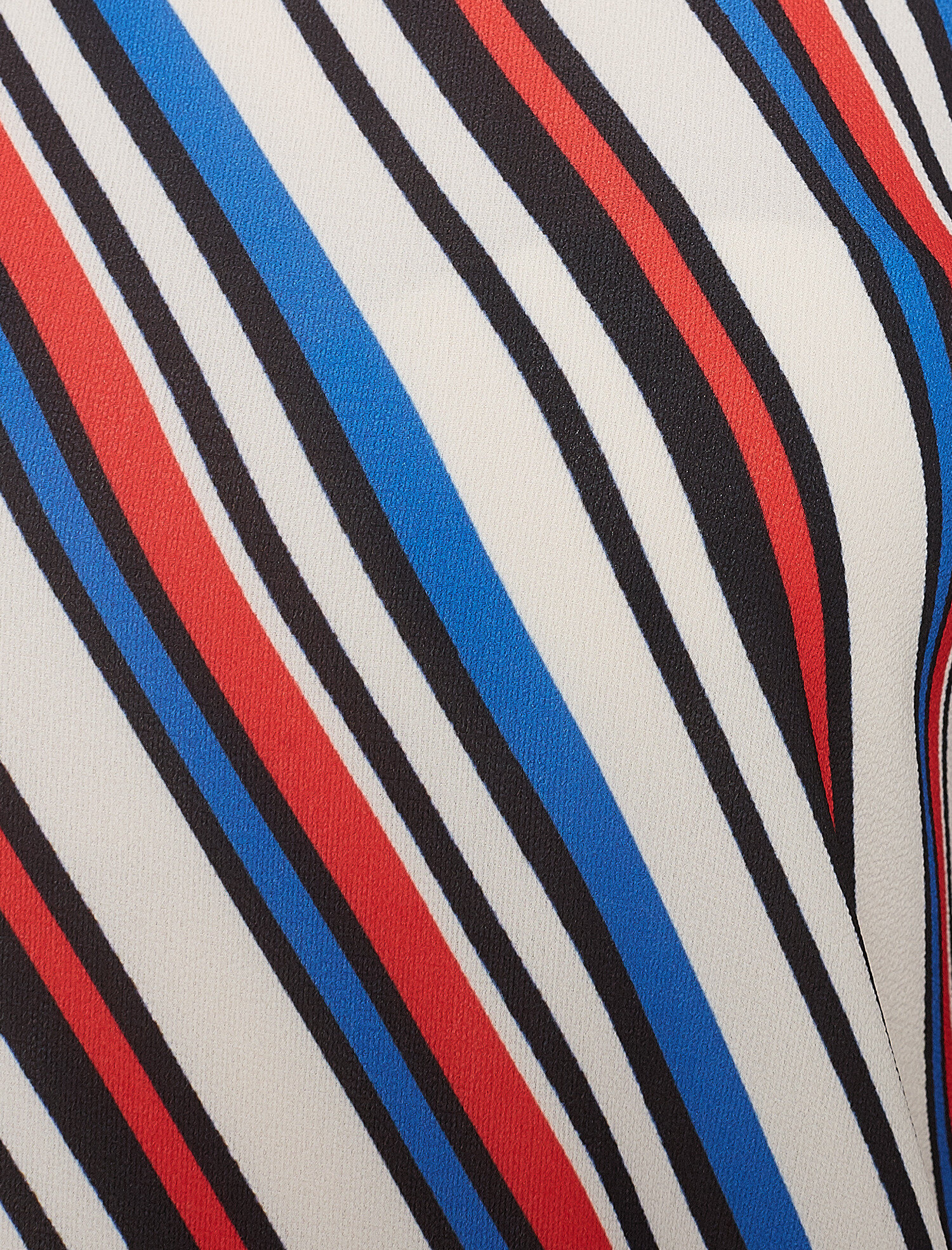   Desenli Bluz Kısa Kollu