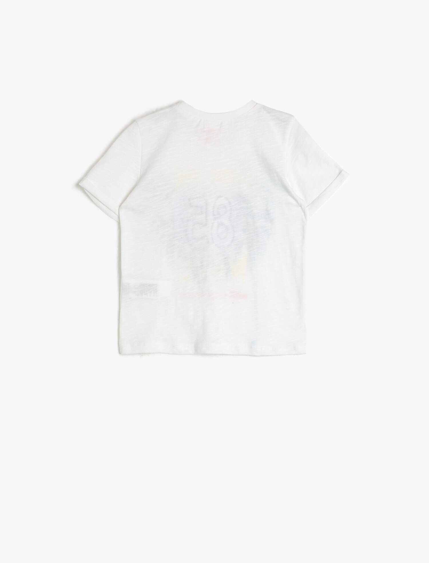  Erkek Bebek Yazılı Baskılı Tişört