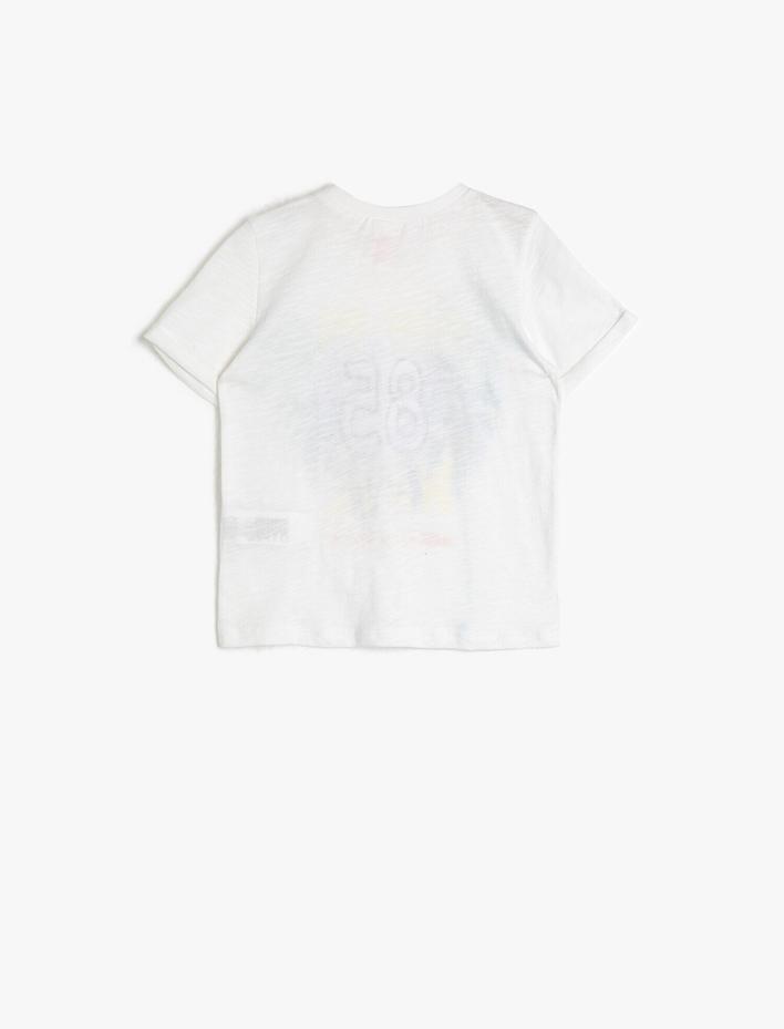 Erkek Bebek Yazılı Baskılı Tişört