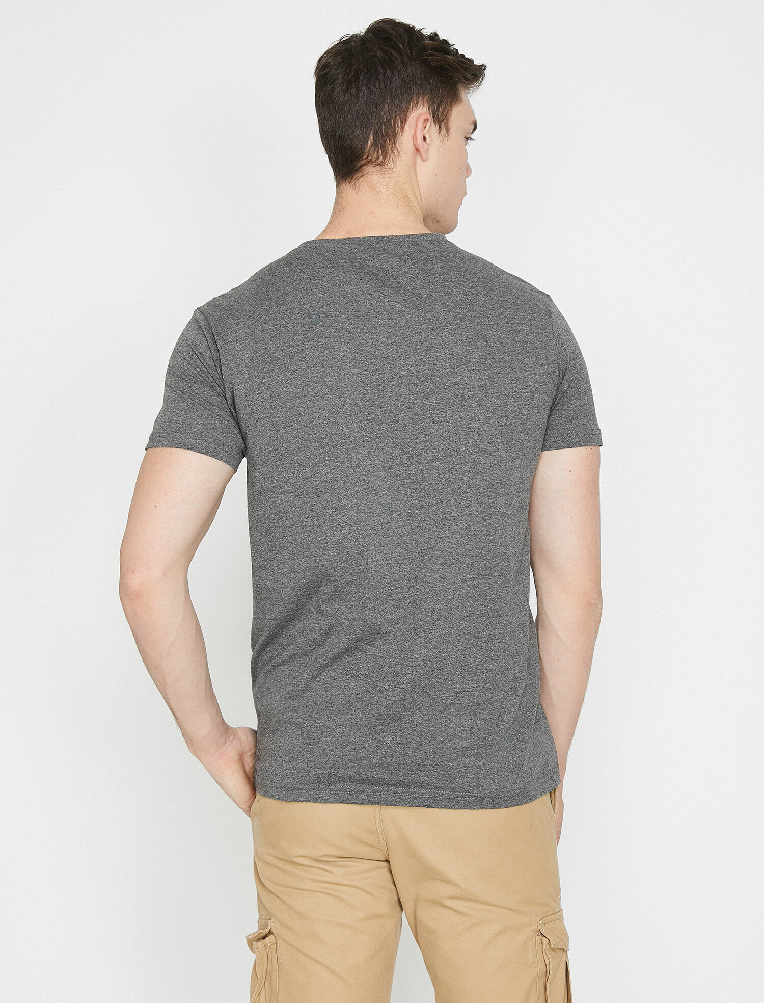   Baskılı Tişört Kısa Kollu