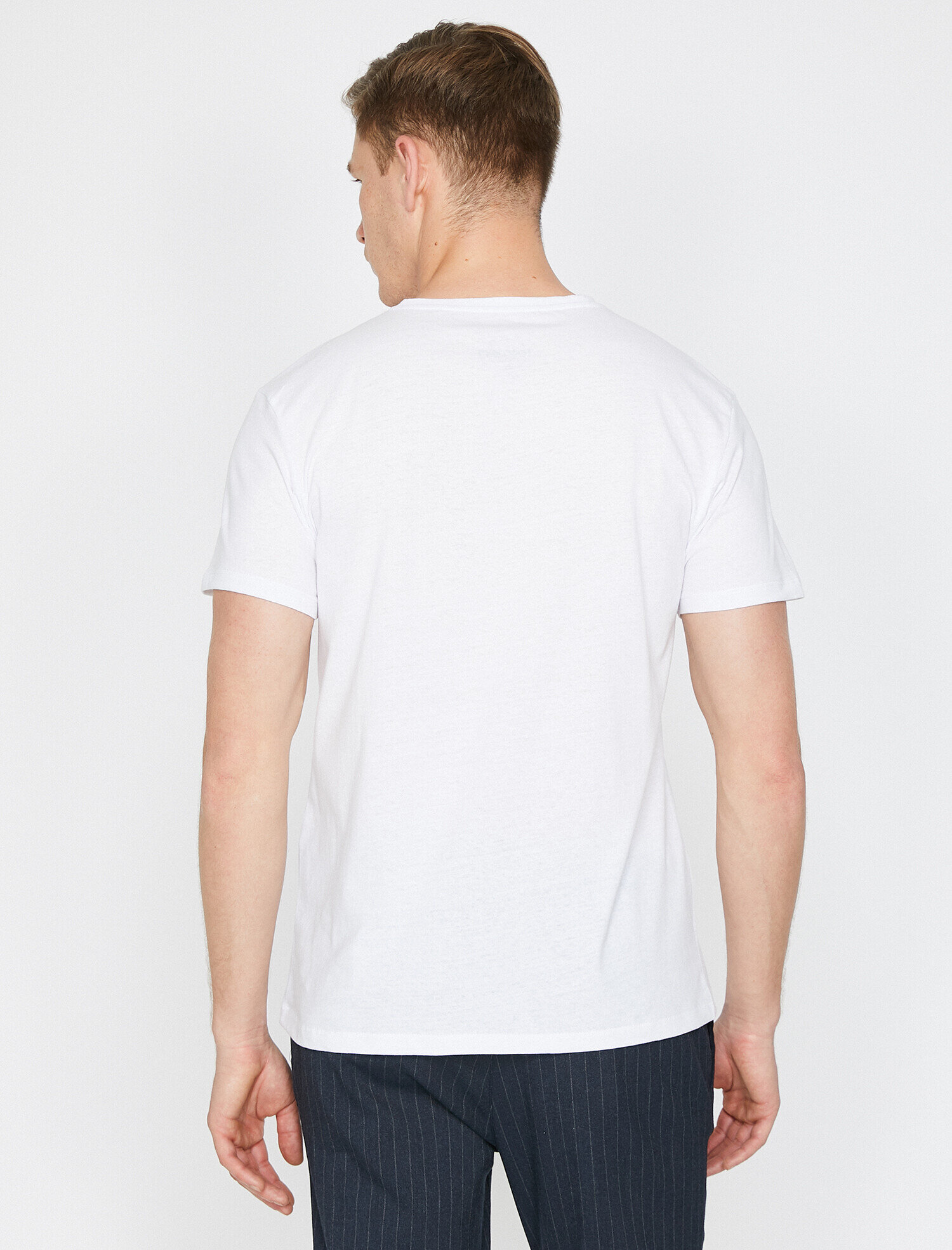   Baskılı Tişört Kısa Kollu