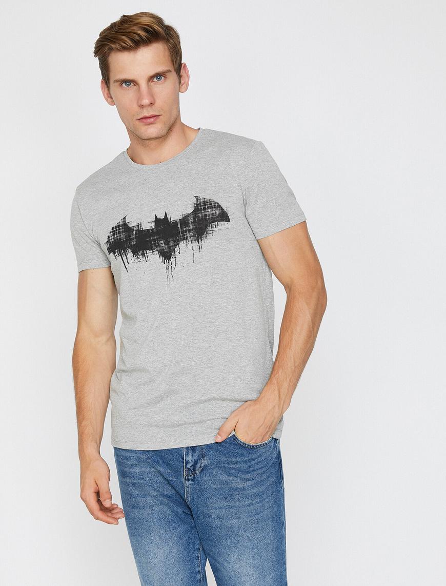   Batman Lisanslı Baskılı Tişört