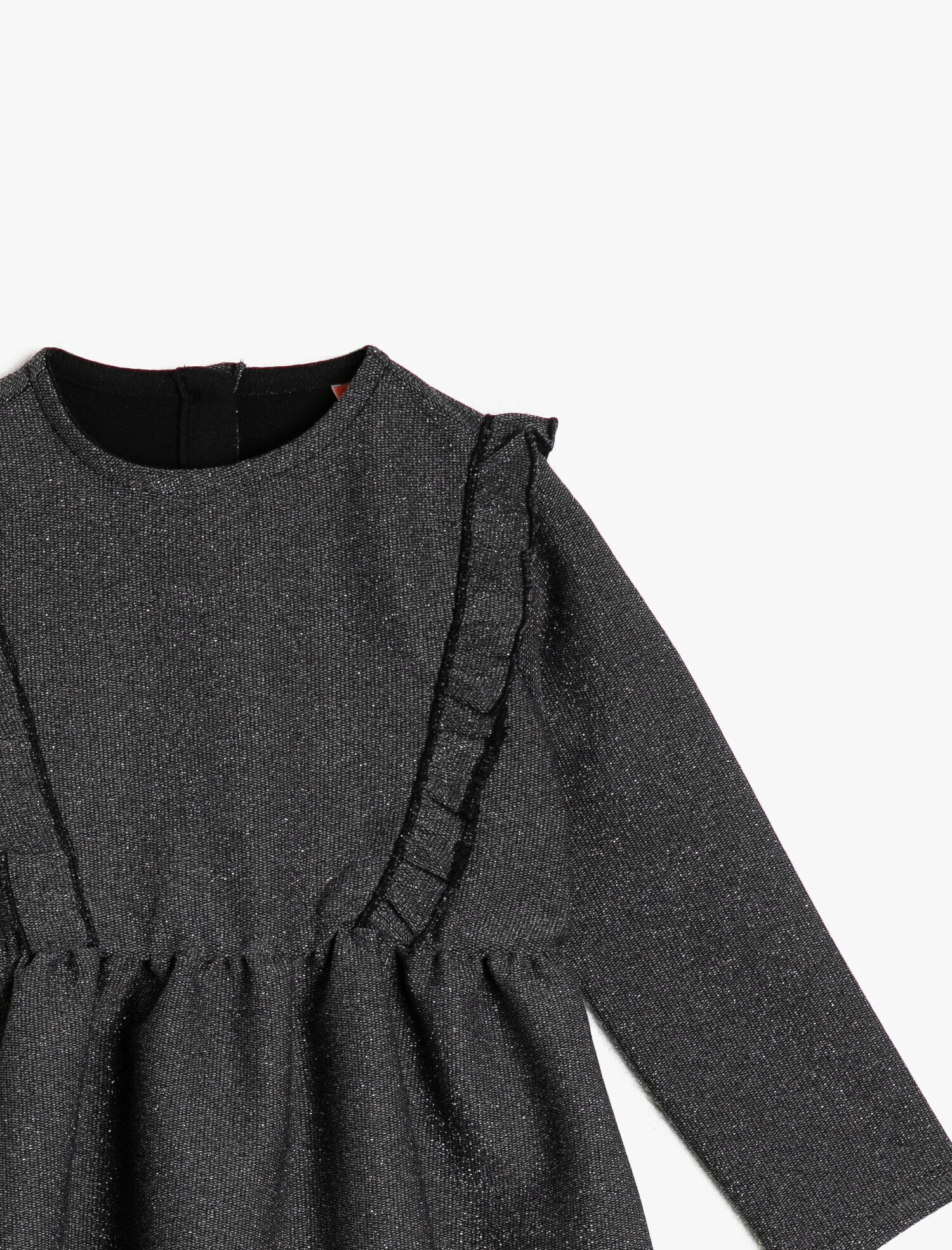  Kız Bebek Fırfır Detaylı Elbise