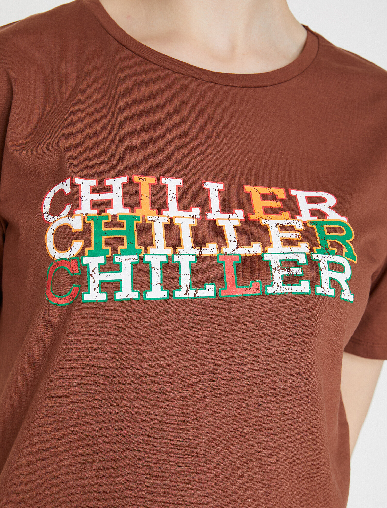   Yazılı Baskılı Tişört