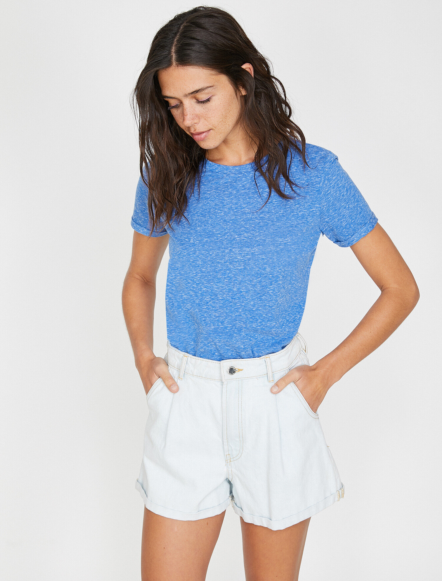   Bisiklet Yaka Tişört