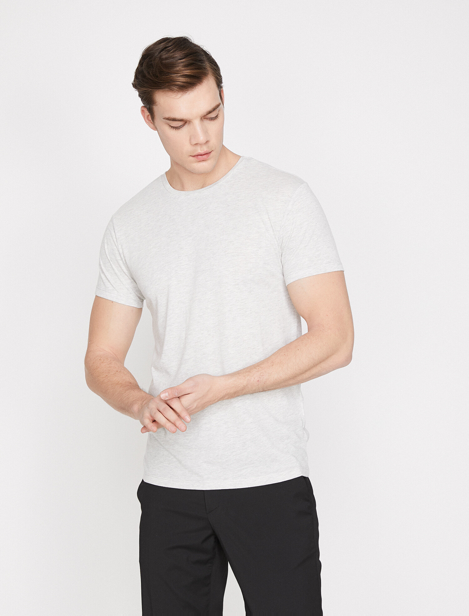 Bisiklet Yaka Tişört