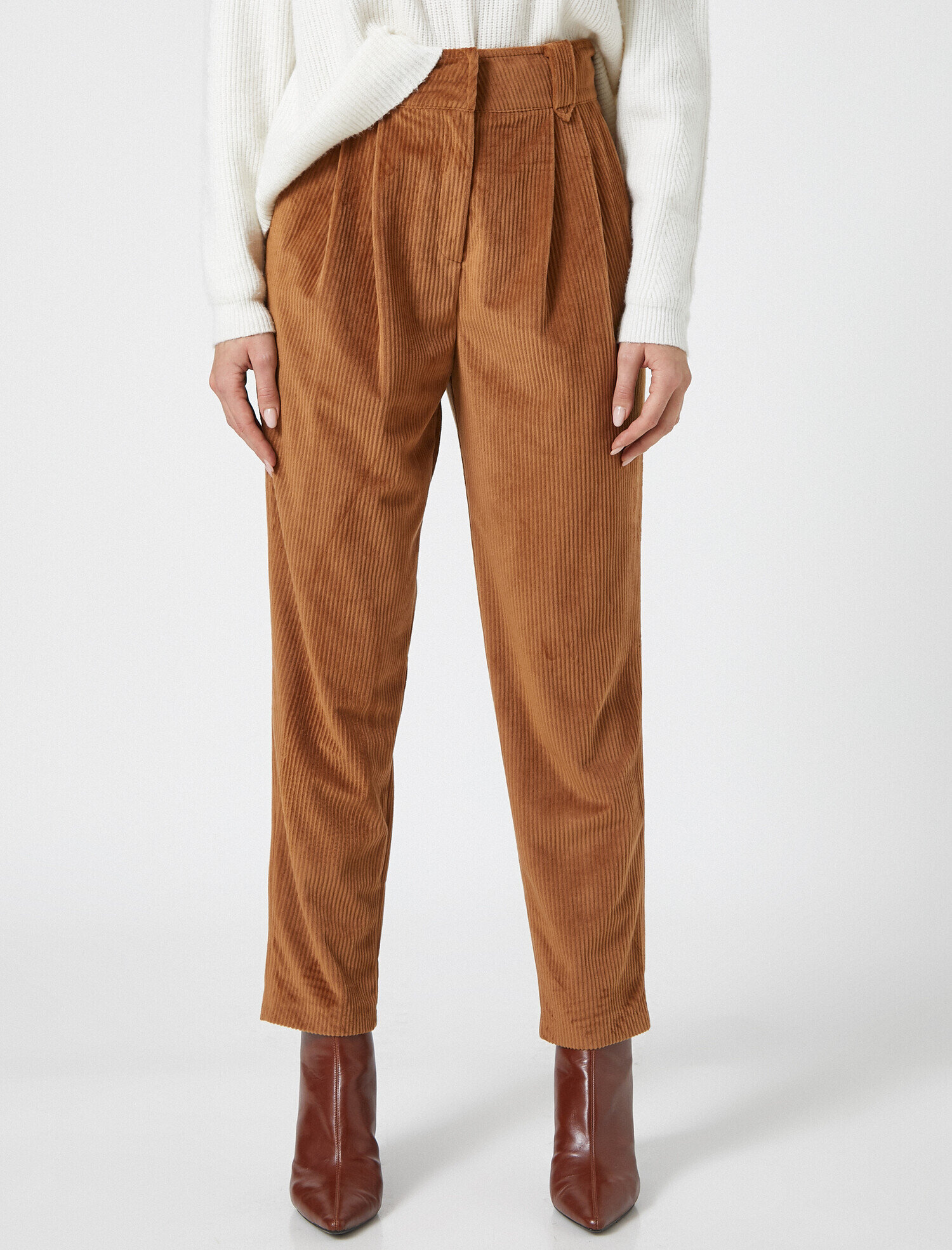   Fitilli Kadife Pantolon