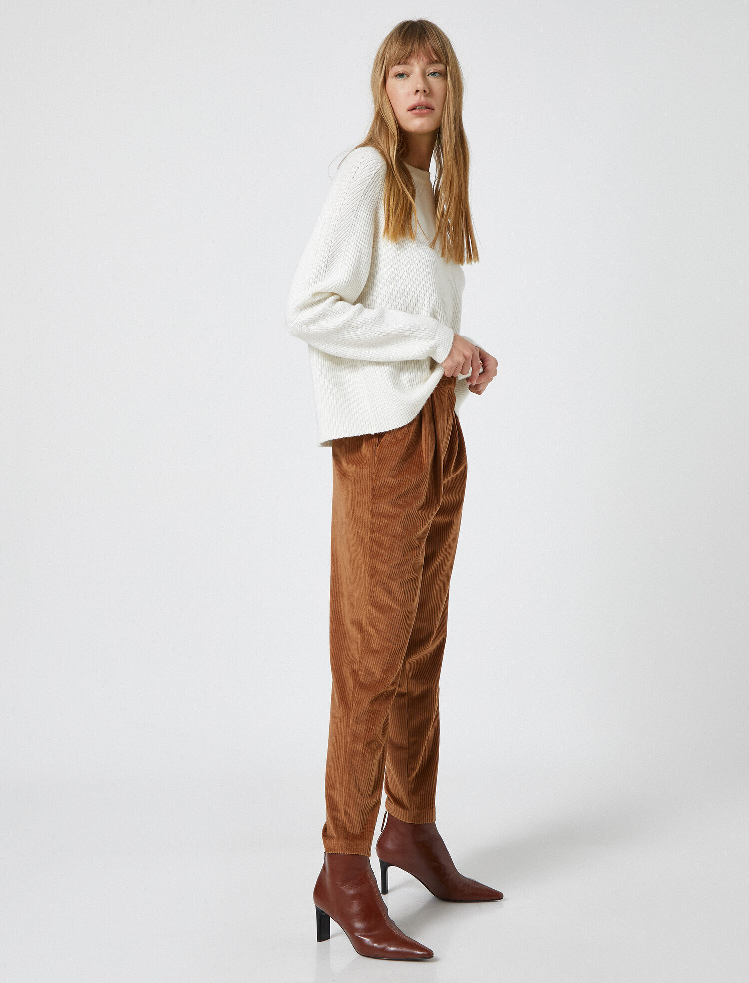   Fitilli Kadife Pantolon