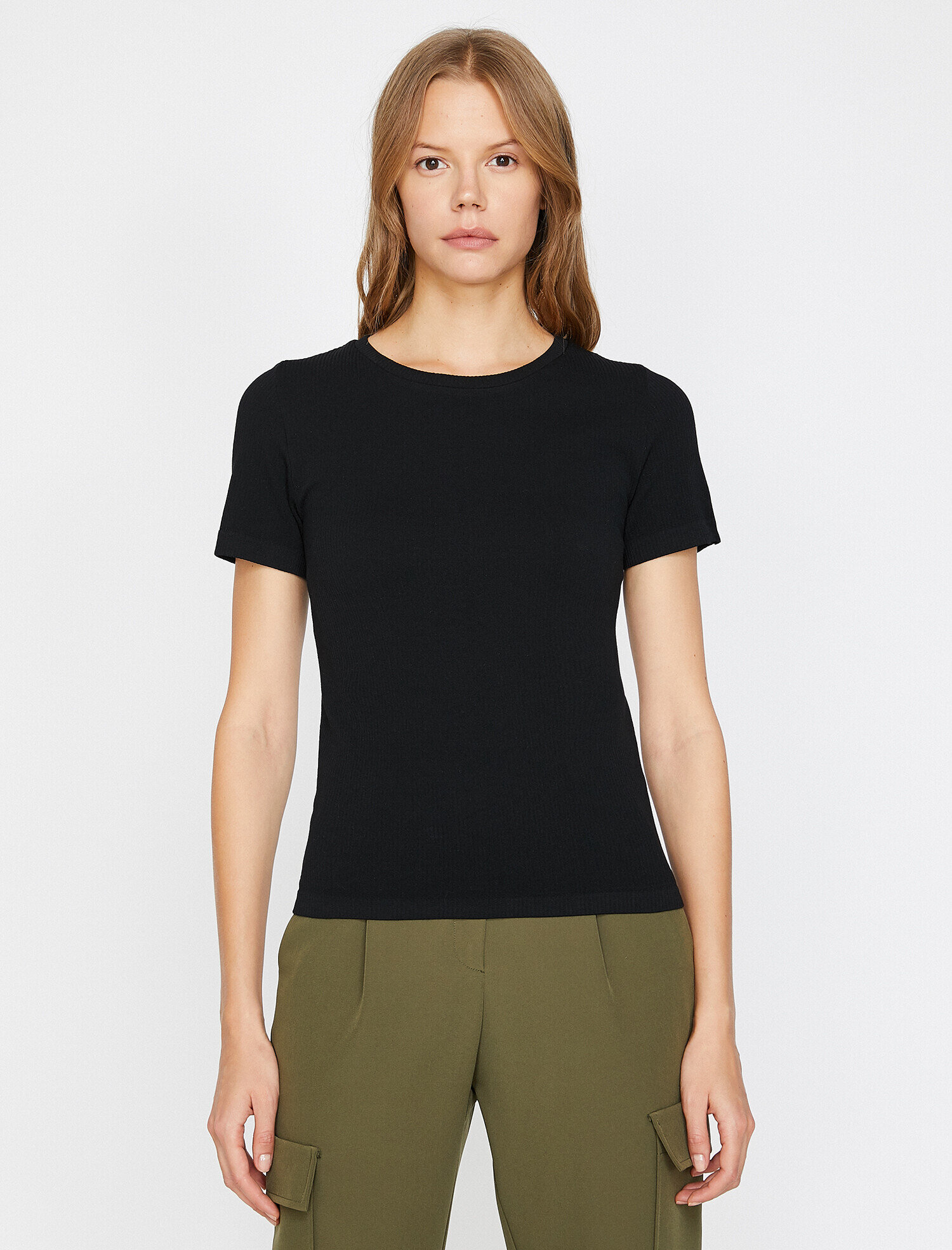   Bisiklet Yaka Tişört