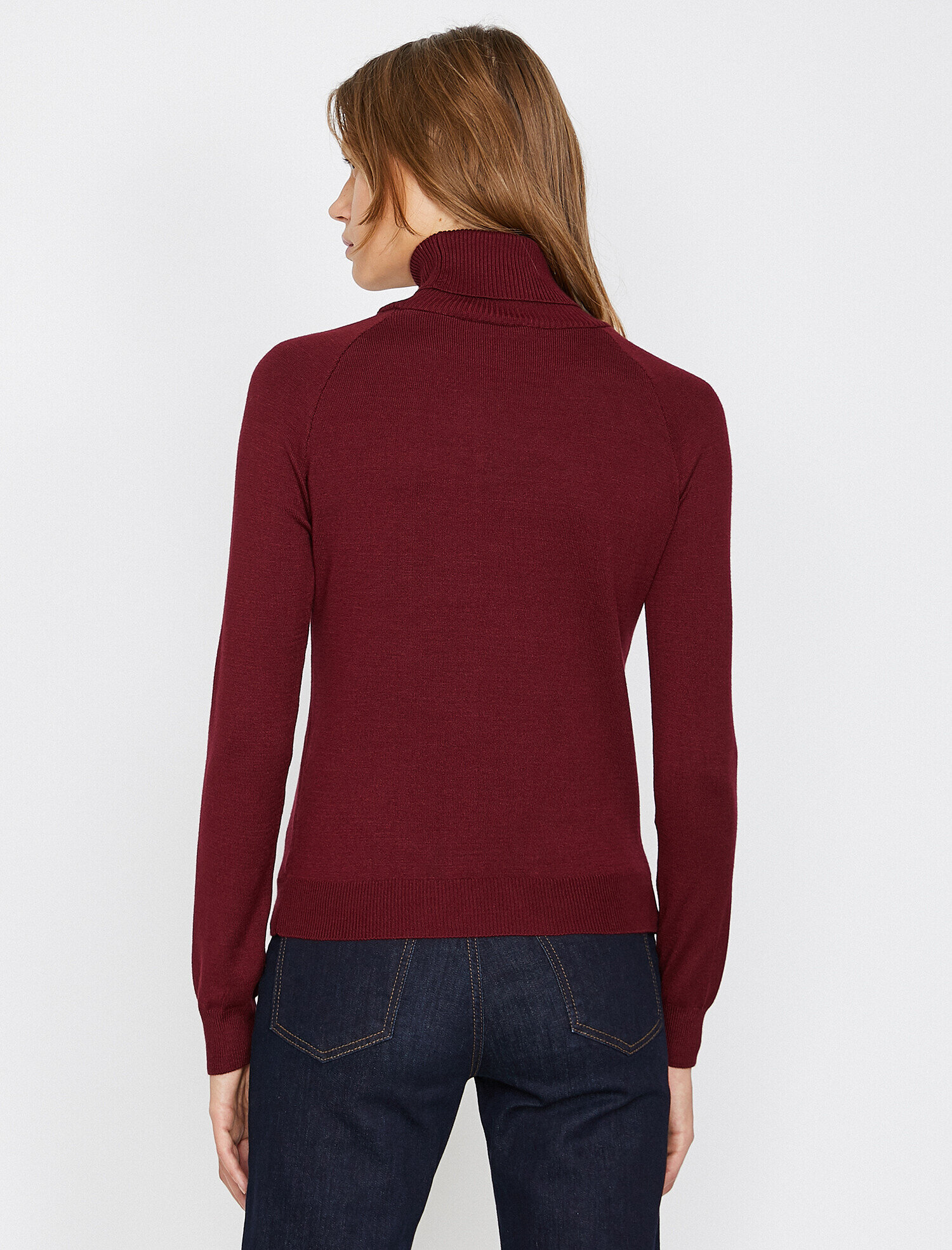   Düğme Detaylı Triko Kazak