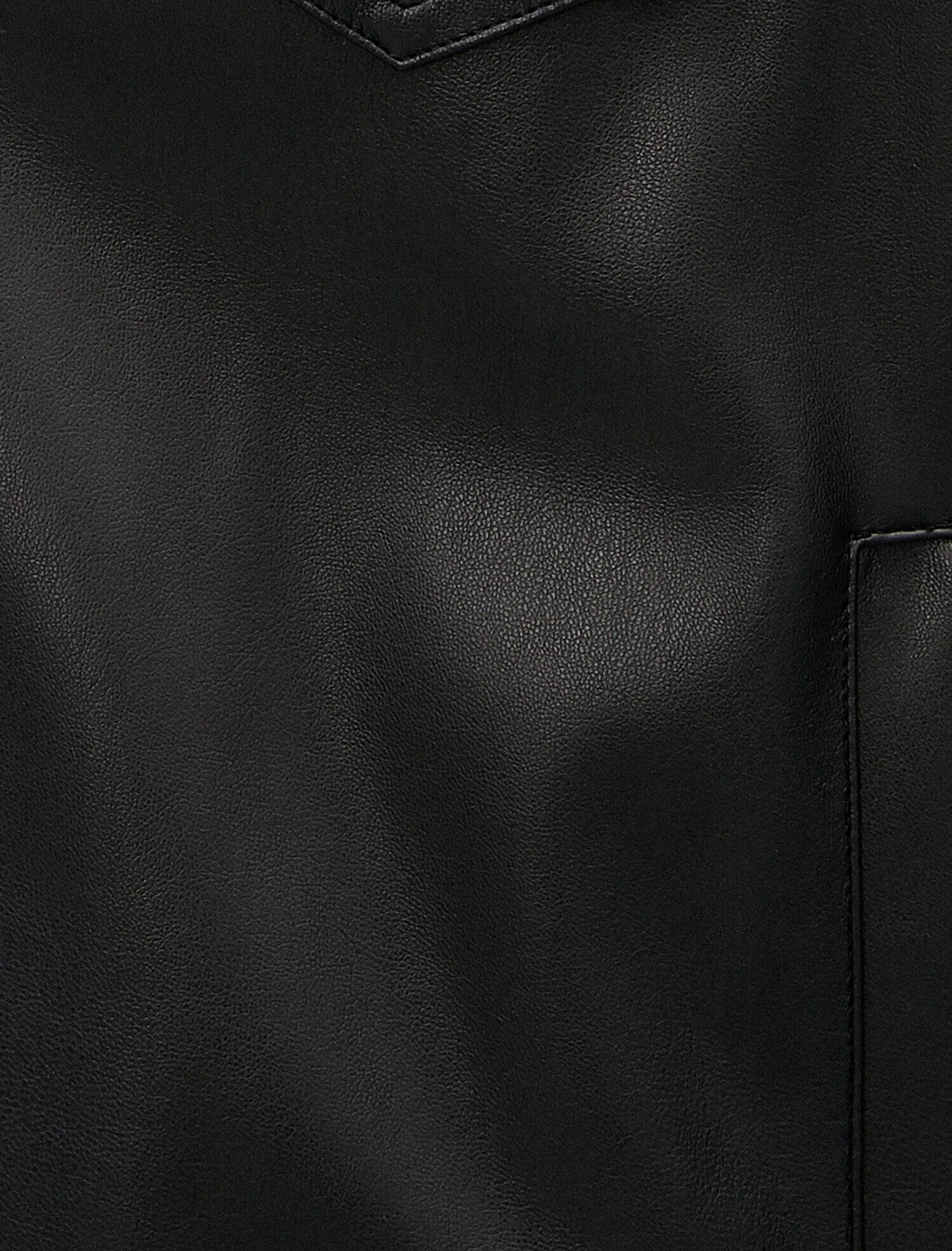   Suni Deri Yağmurluk Kapüşonlu Fermuarlı