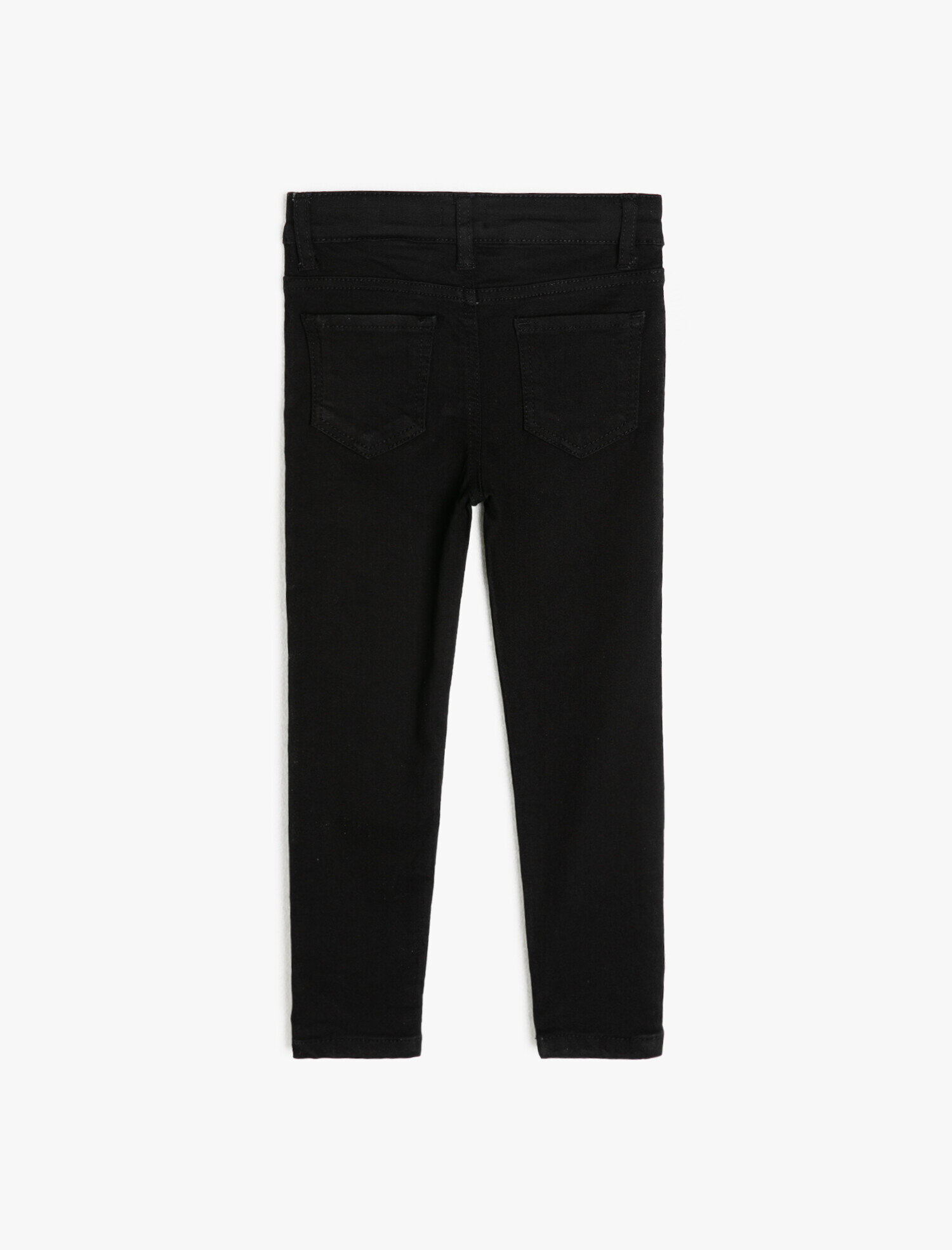  Kız Çocuk Pantolon Parlak Şerit Detaylı