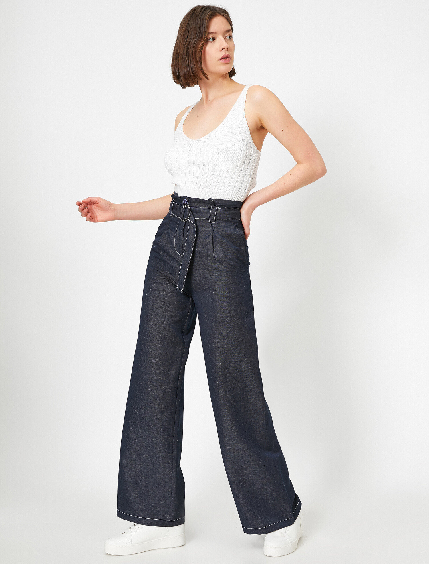 Cep Detaylı Pantolon