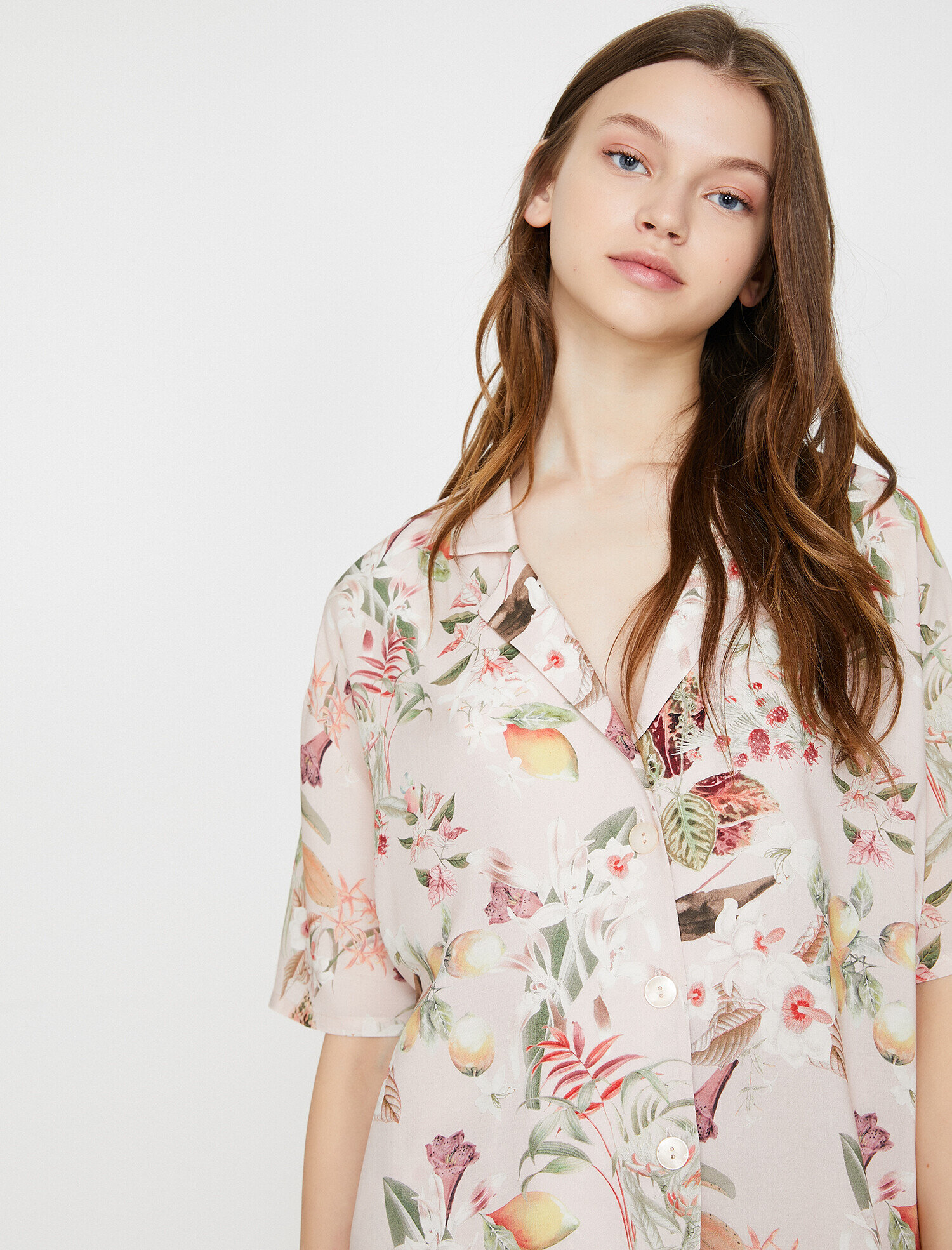 Desenli Pijama Üstü