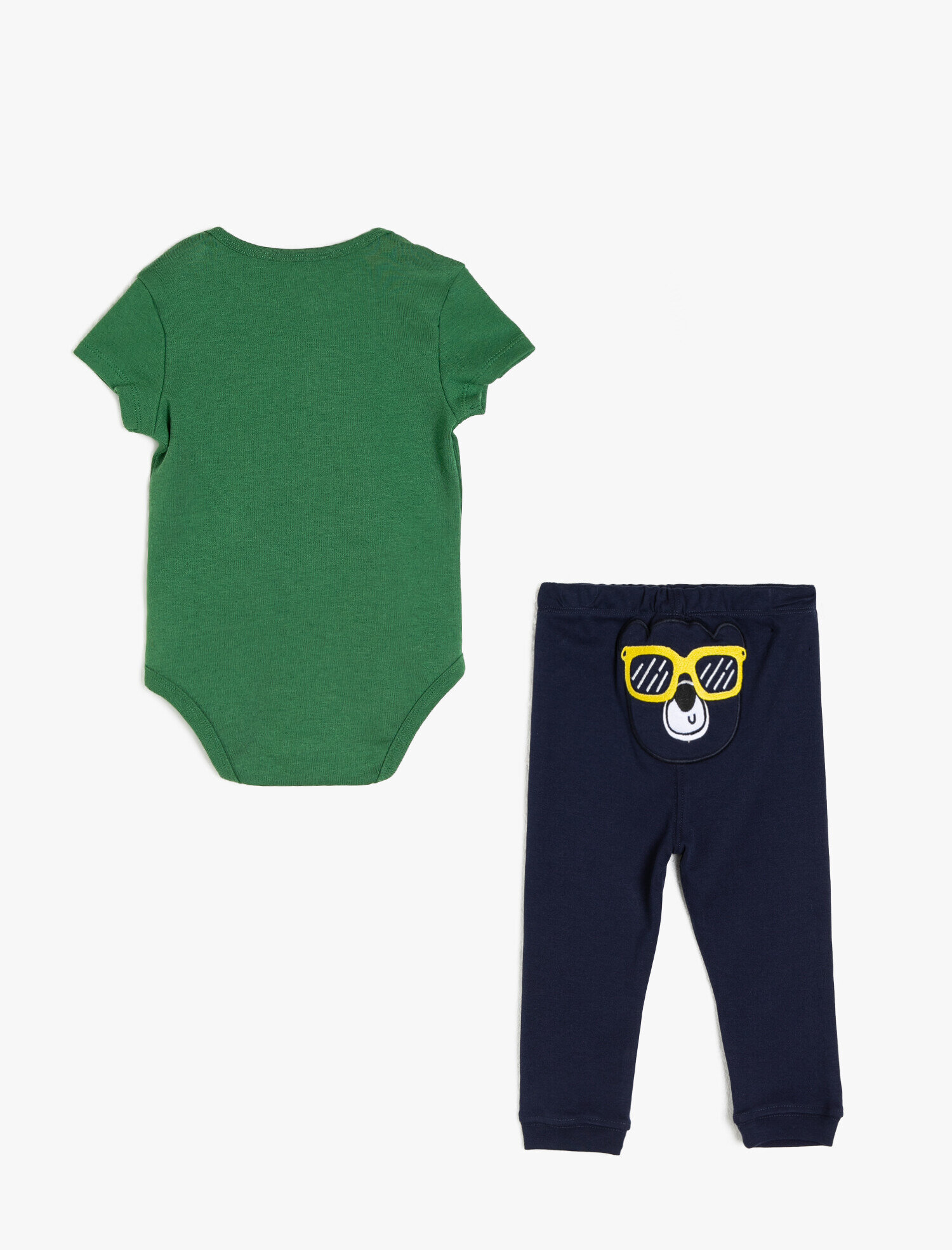  Erkek Bebek Erkek Bebek Yazılı Baskılı Set