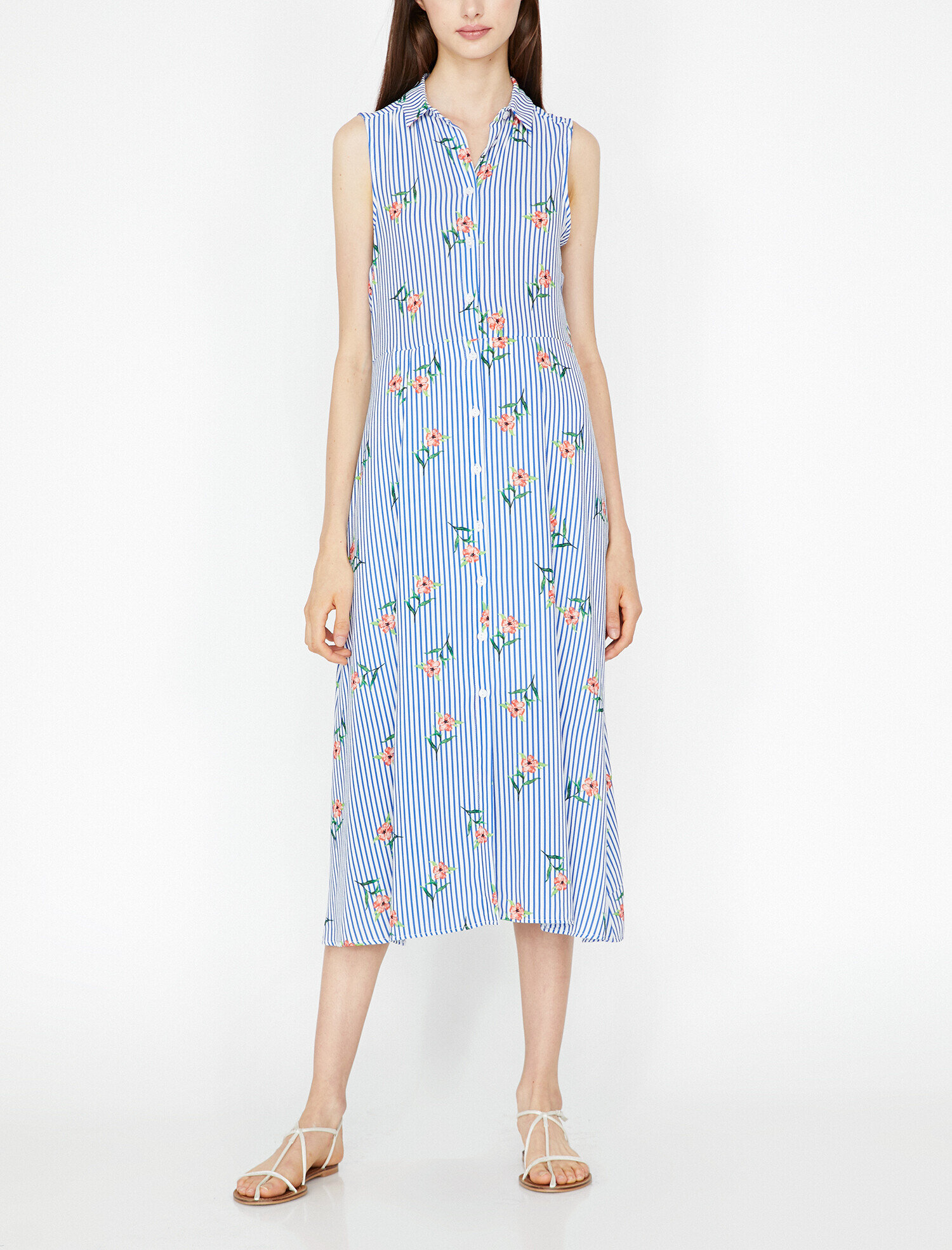   Çiçek Desenli Elbise