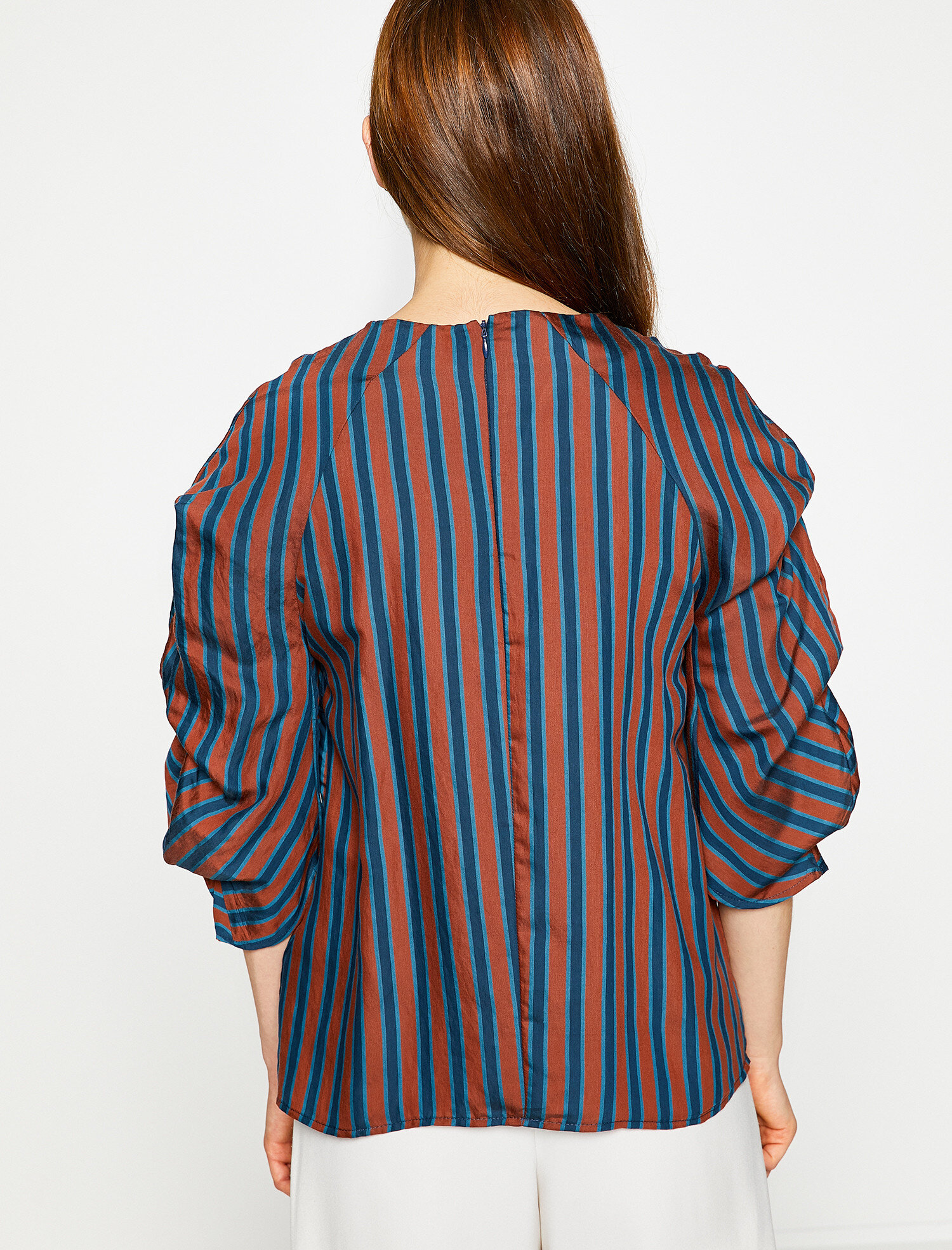   Çizgili Bluz