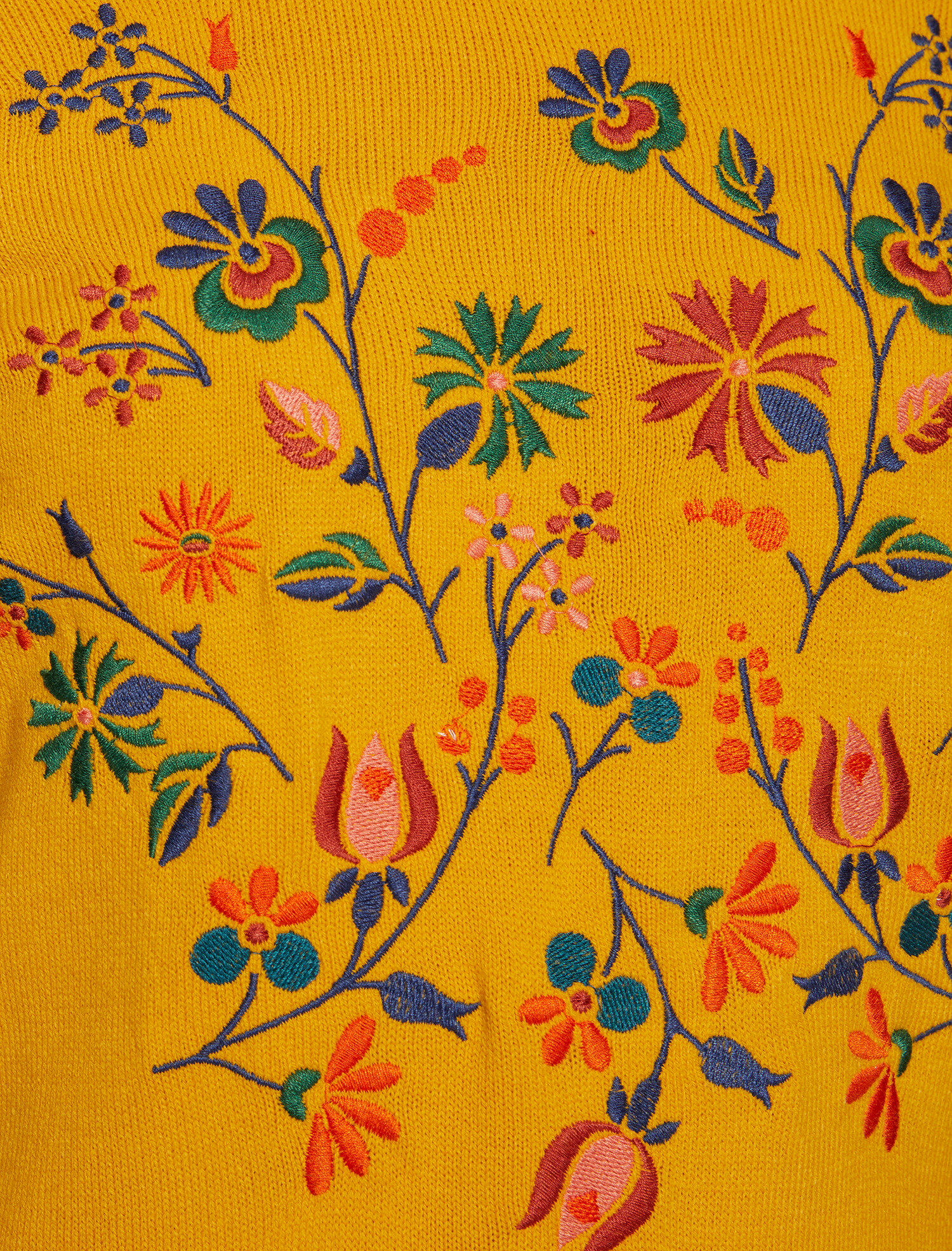   İşleme Detaylı Triko Kazak