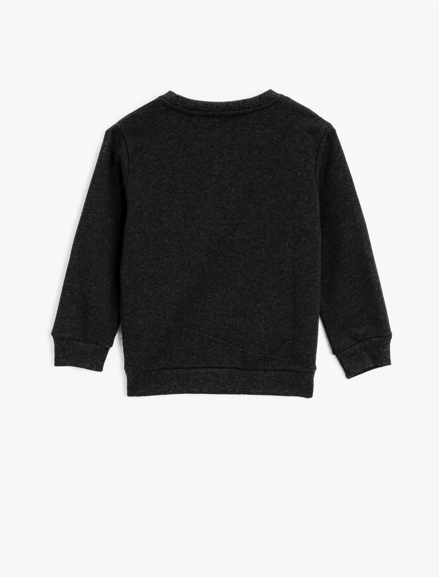  Erkek Çocuk Batman Lisanslı İşlemeli Bisiklet Yaka Sweatshirt