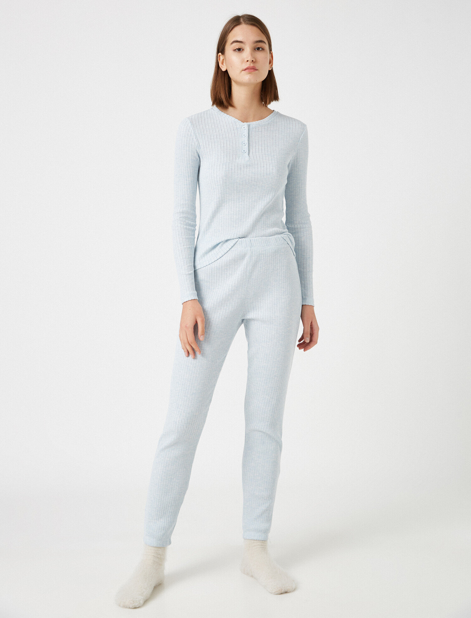   Organik  Pamuklu Pijama Alti