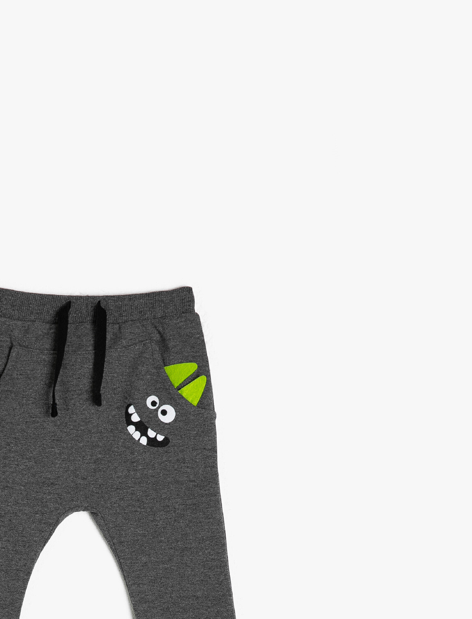 Erkek Bebek Baskılı Cepli Eşofman Altı