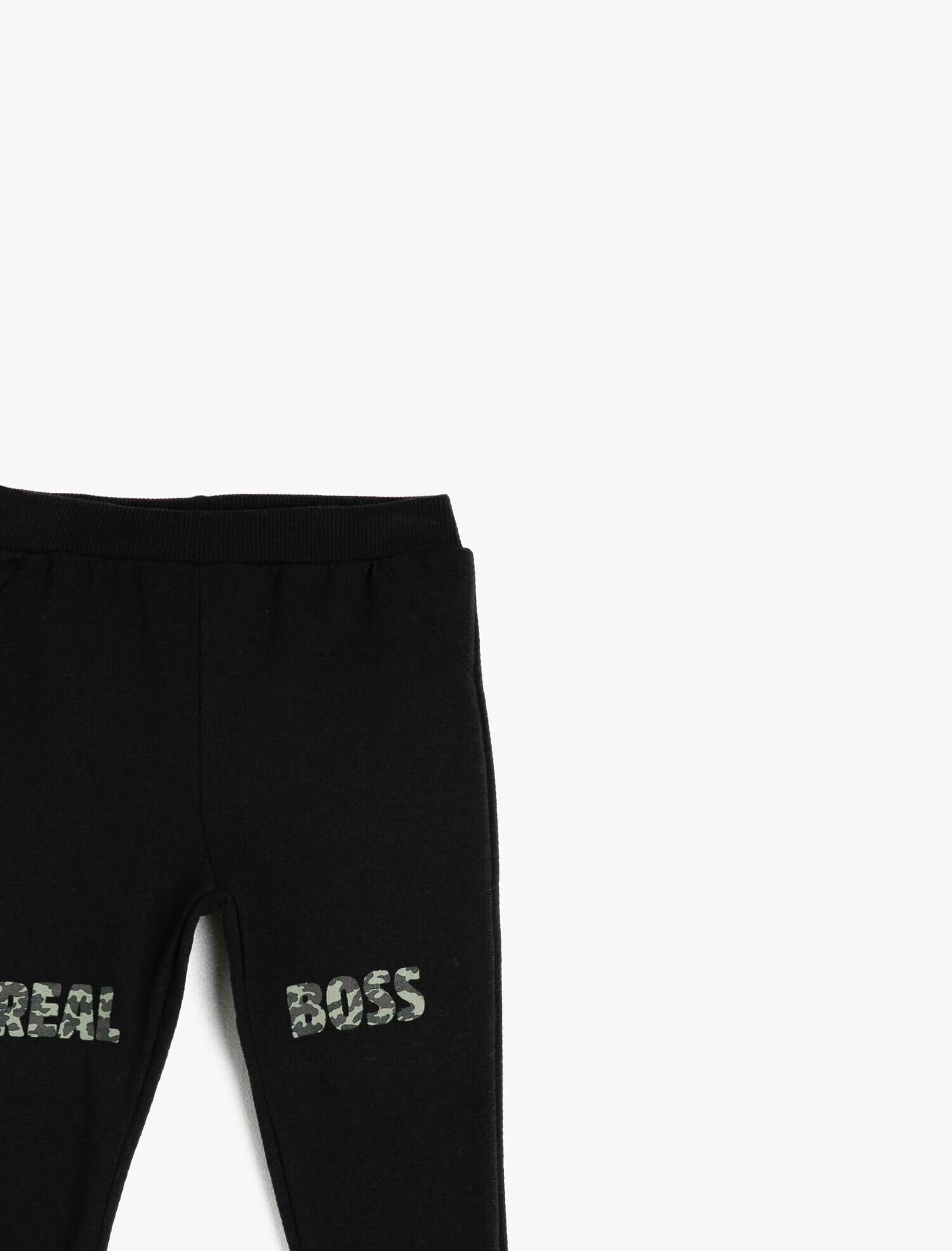  Erkek Bebek Baskılı Normal Bel Eşofman Altı