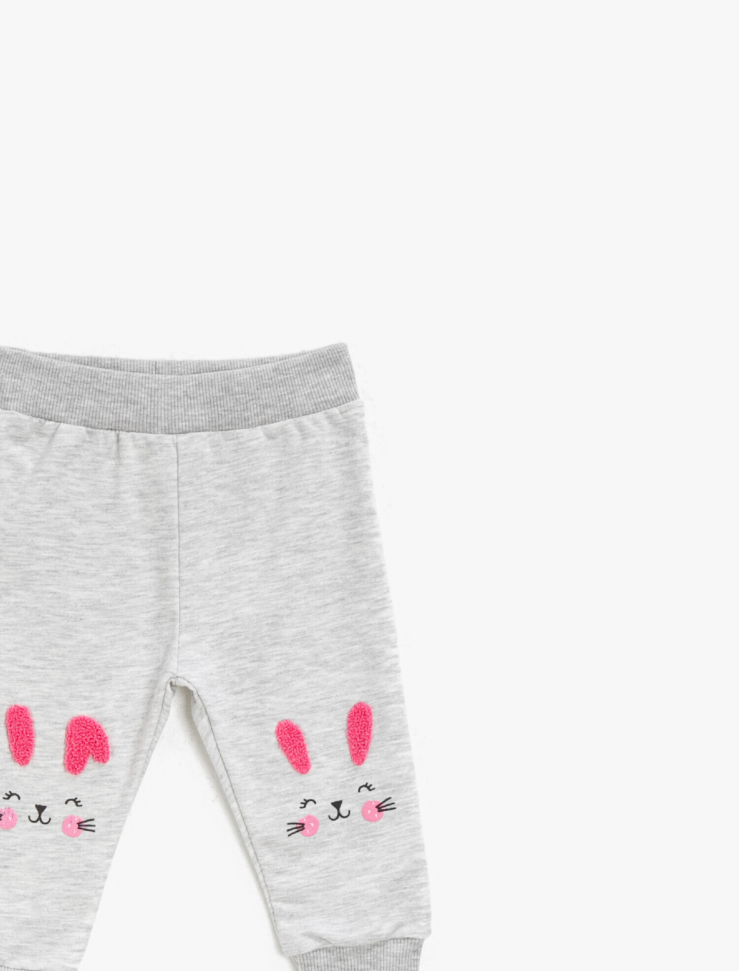  Kız Bebek Baskılı Normal Bel Eşofman Altı