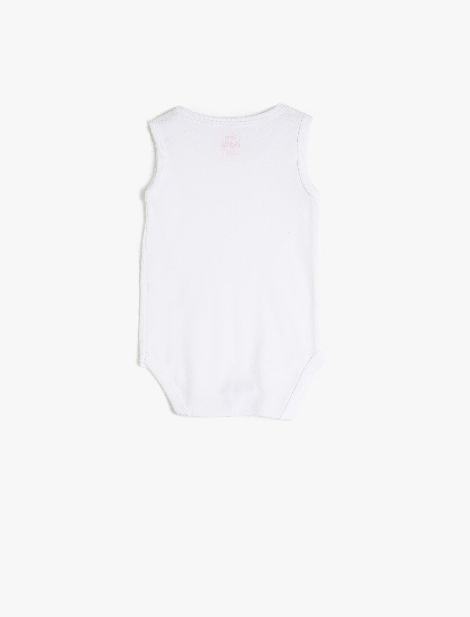 Kız Bebek Pamuklu Kolsuz Basic Çıtçıtlı Body