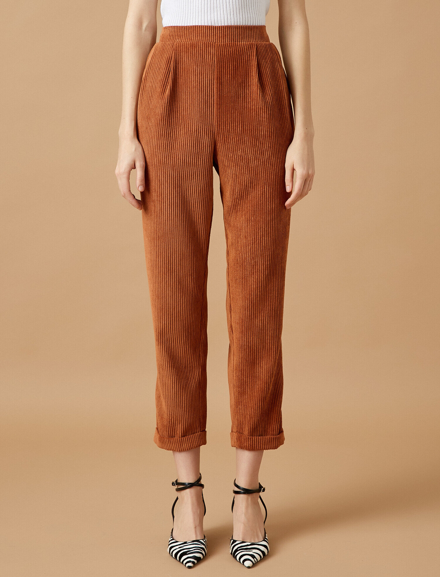   Fitilli Kadife Pantolon