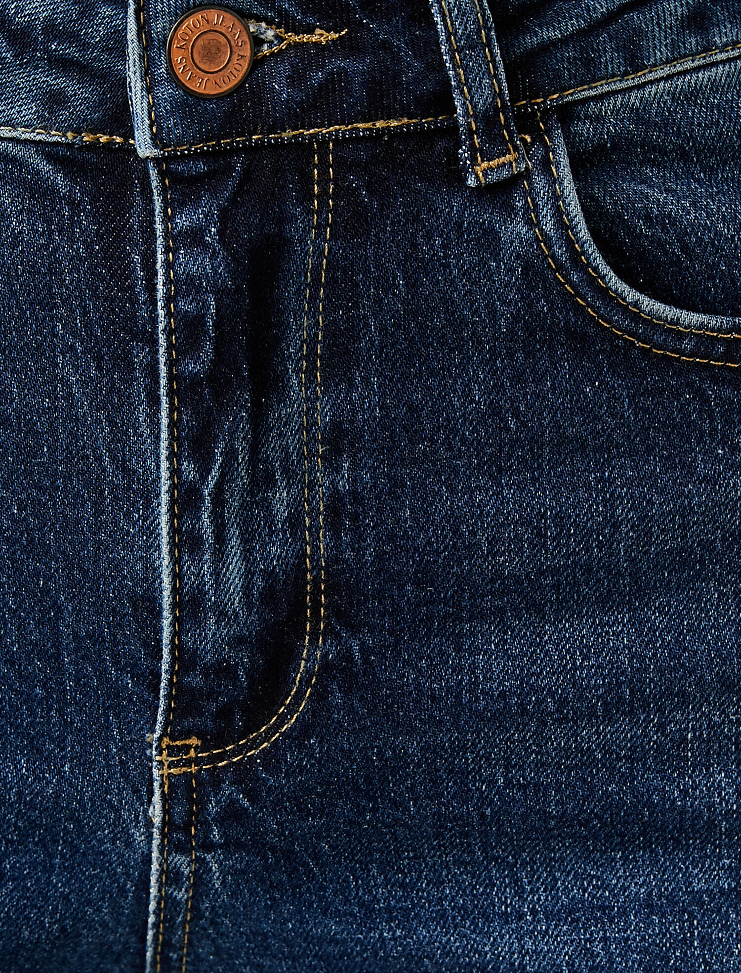   Mom Slim Jean - Yüksek Bel Hafif Dar Kesim Dar Paça Pantolon