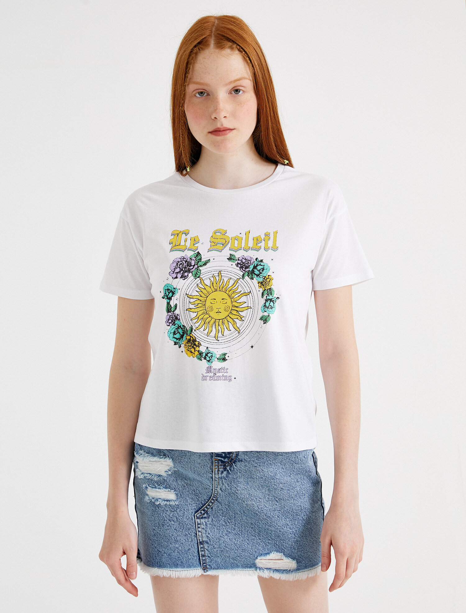   Baskılı Tişört Pamuklu