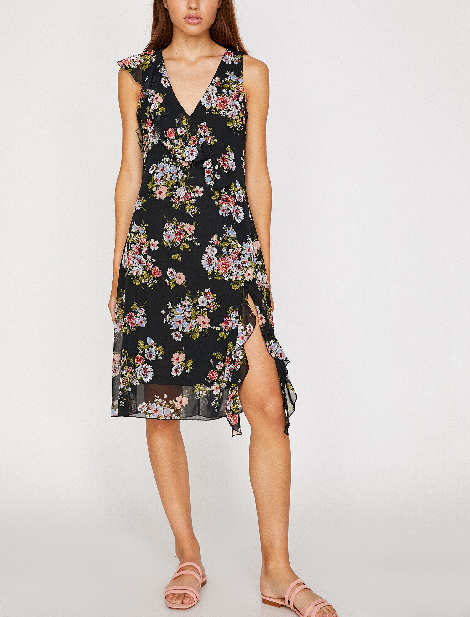   Çiçekli Yazlık Elbise