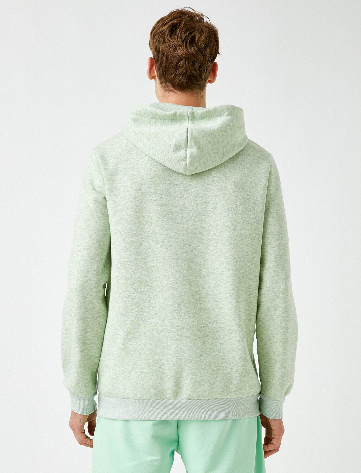   Baskılı Sweatshirt Kapüşonlu