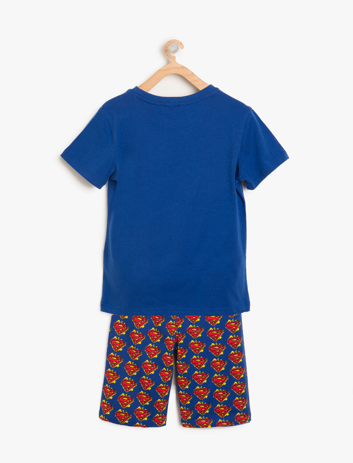  Erkek Çocuk Superman Baskılı Pijama Seti