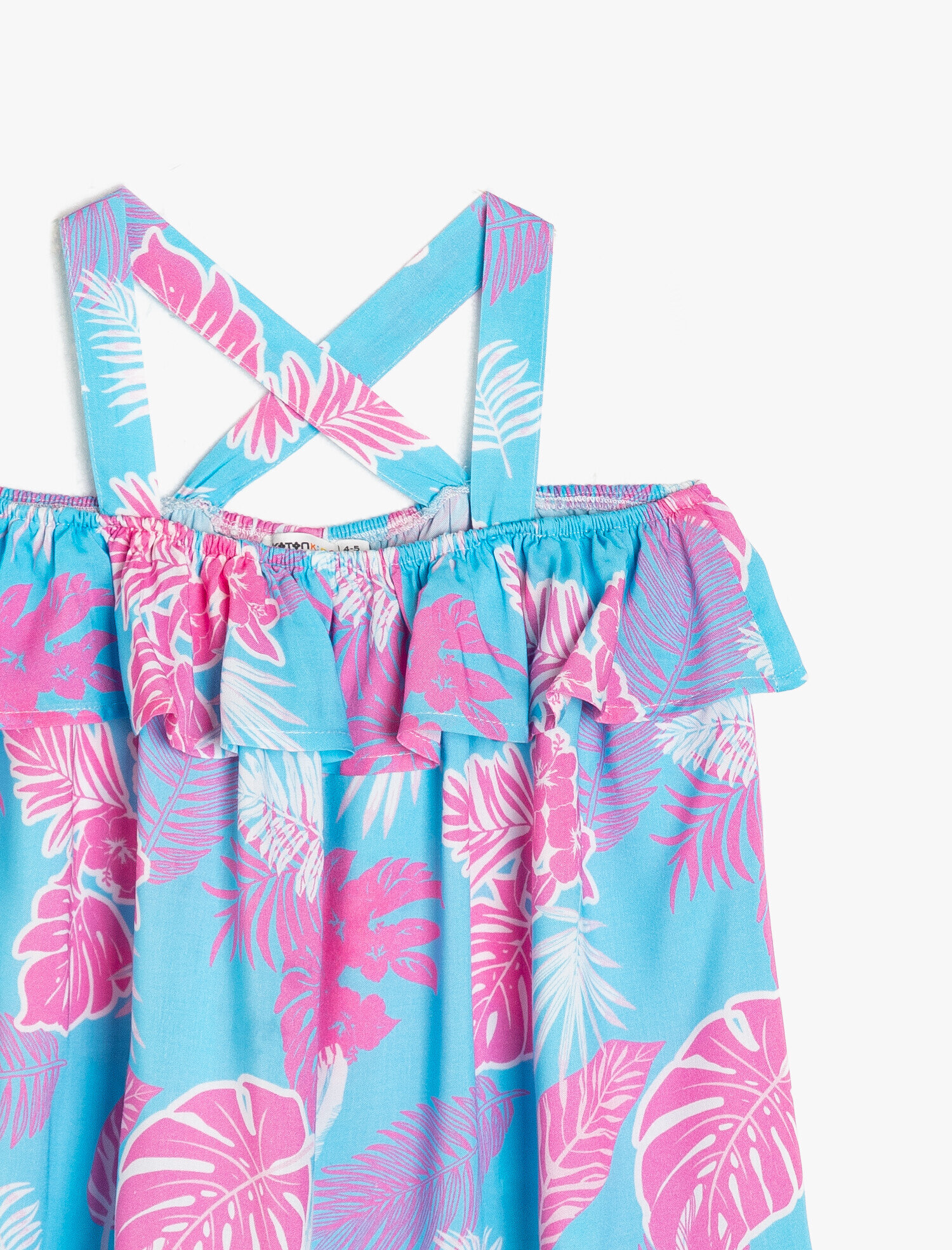  Kız Çocuk Desenli Elbise