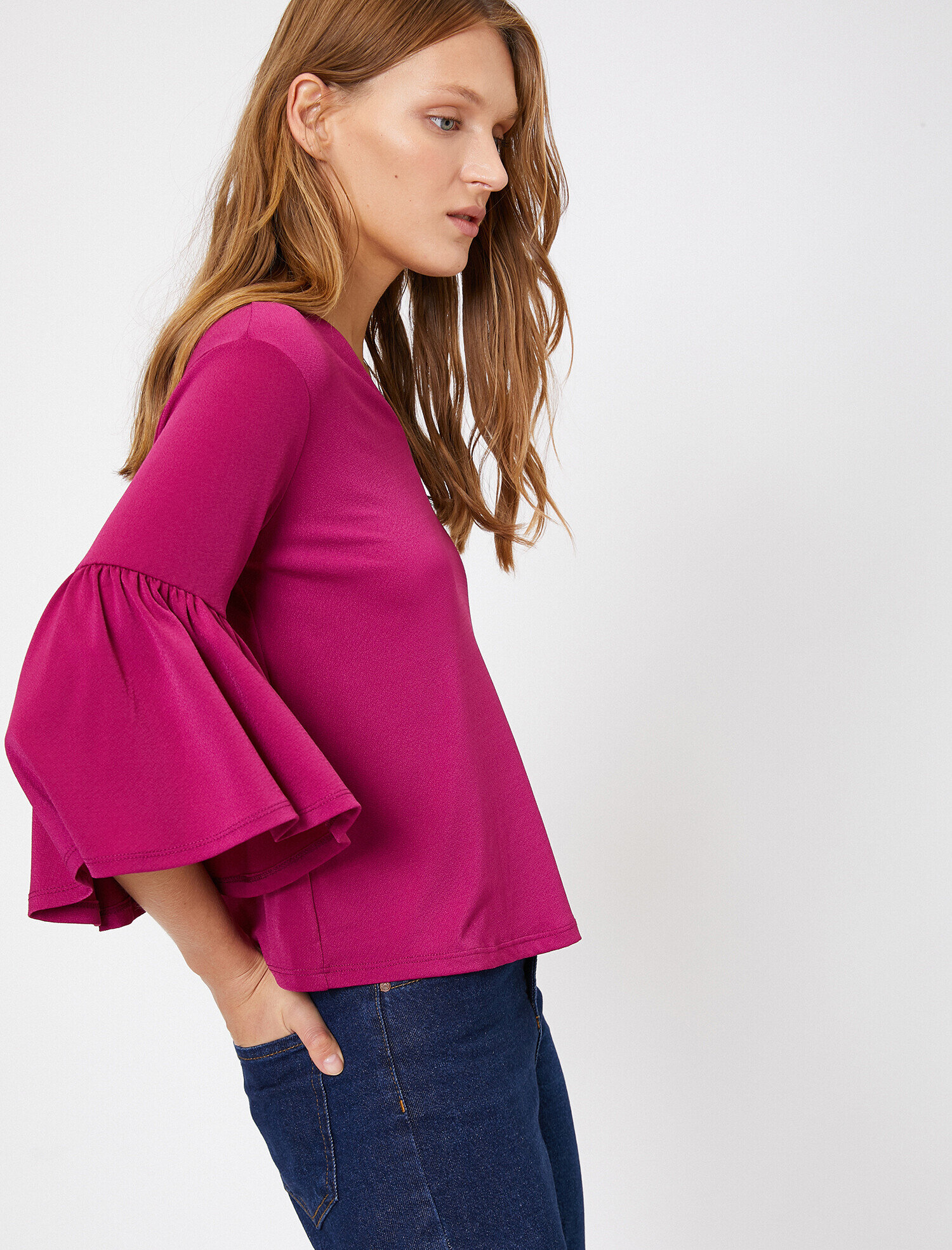   Kol Detaylı Tişört