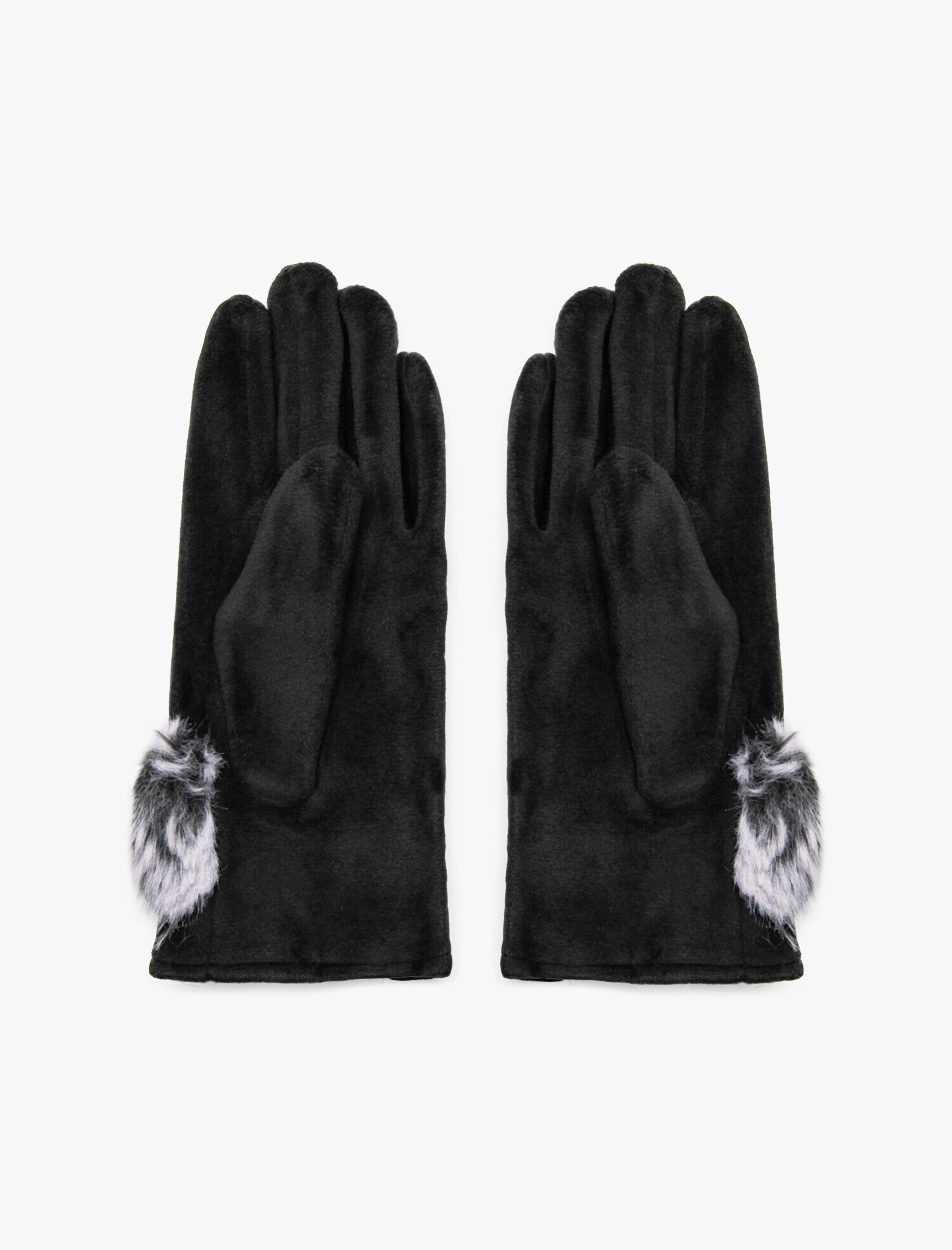  Kadın Ponpon Detaylı Eldiven