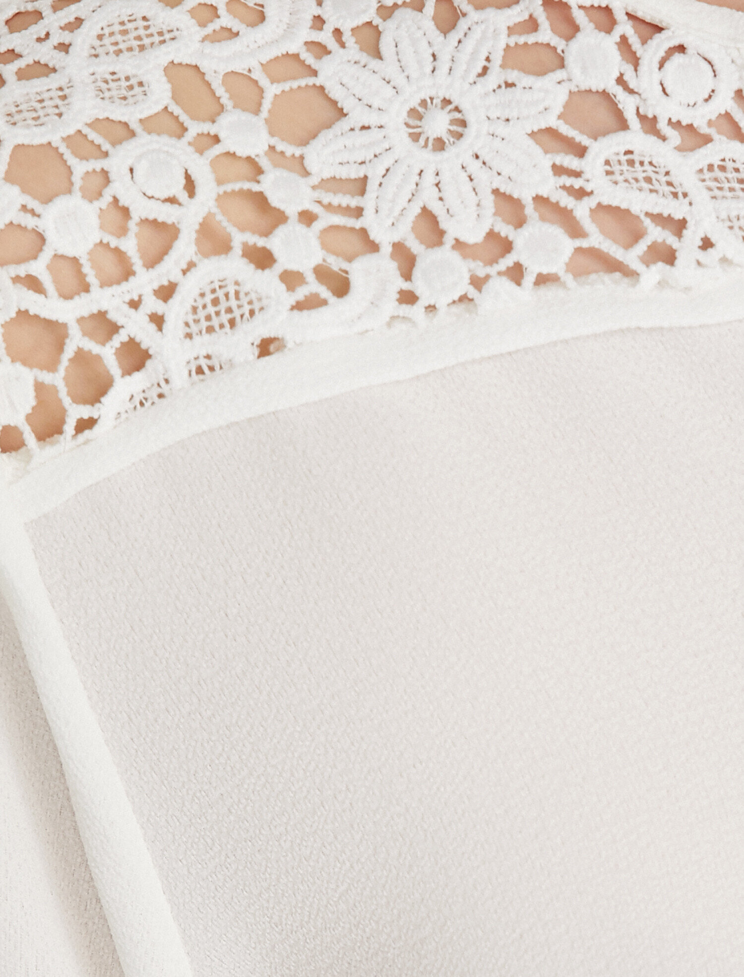   Dantel Detaylı Bluz