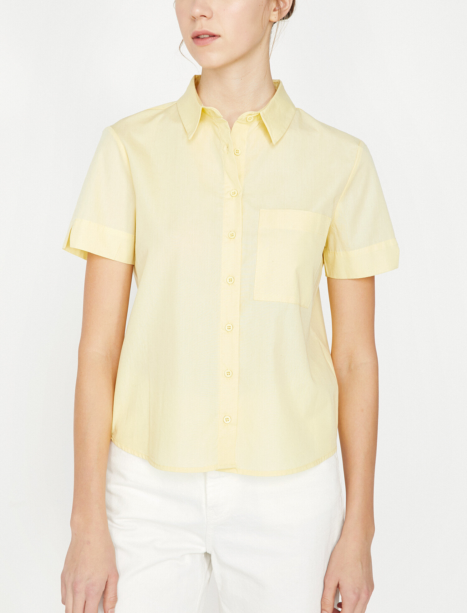   Cep Detaylı Gömlek